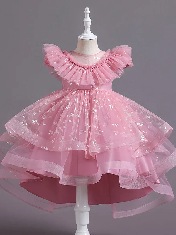 Sparkle Butterfly Flutter Tulle Formal Dress - Image 2