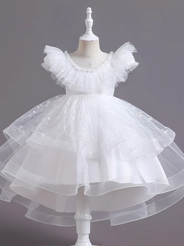 Sparkle Butterfly Flutter Tulle Formal Dress - Image 3
