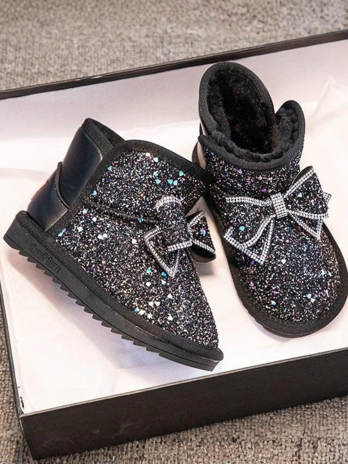 A Sparkly Story Glitter Snow Boots By Liv and Mia - Image 6