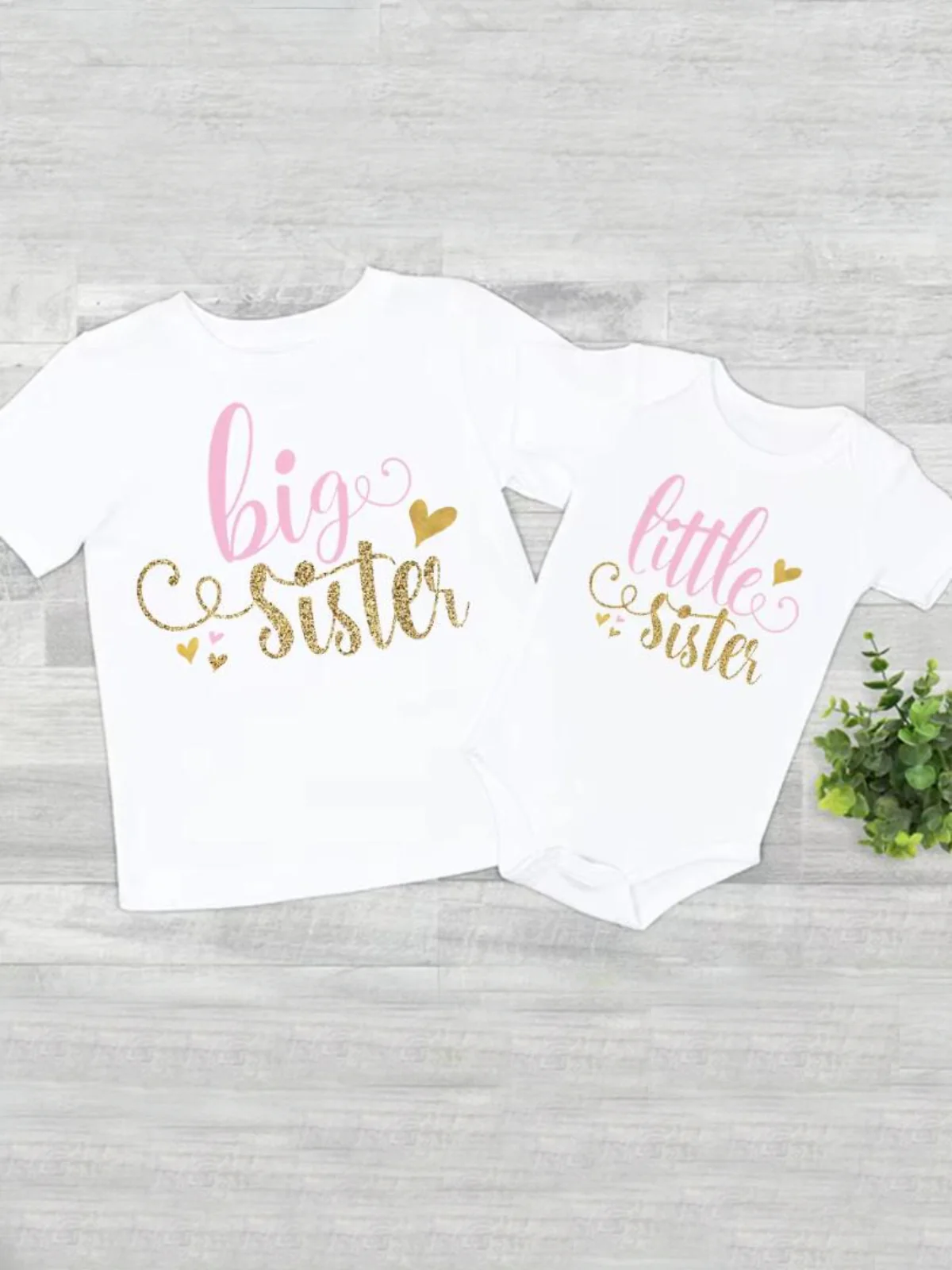 Adorable Big Sister and Little Sister Matching Outfits - Image 2