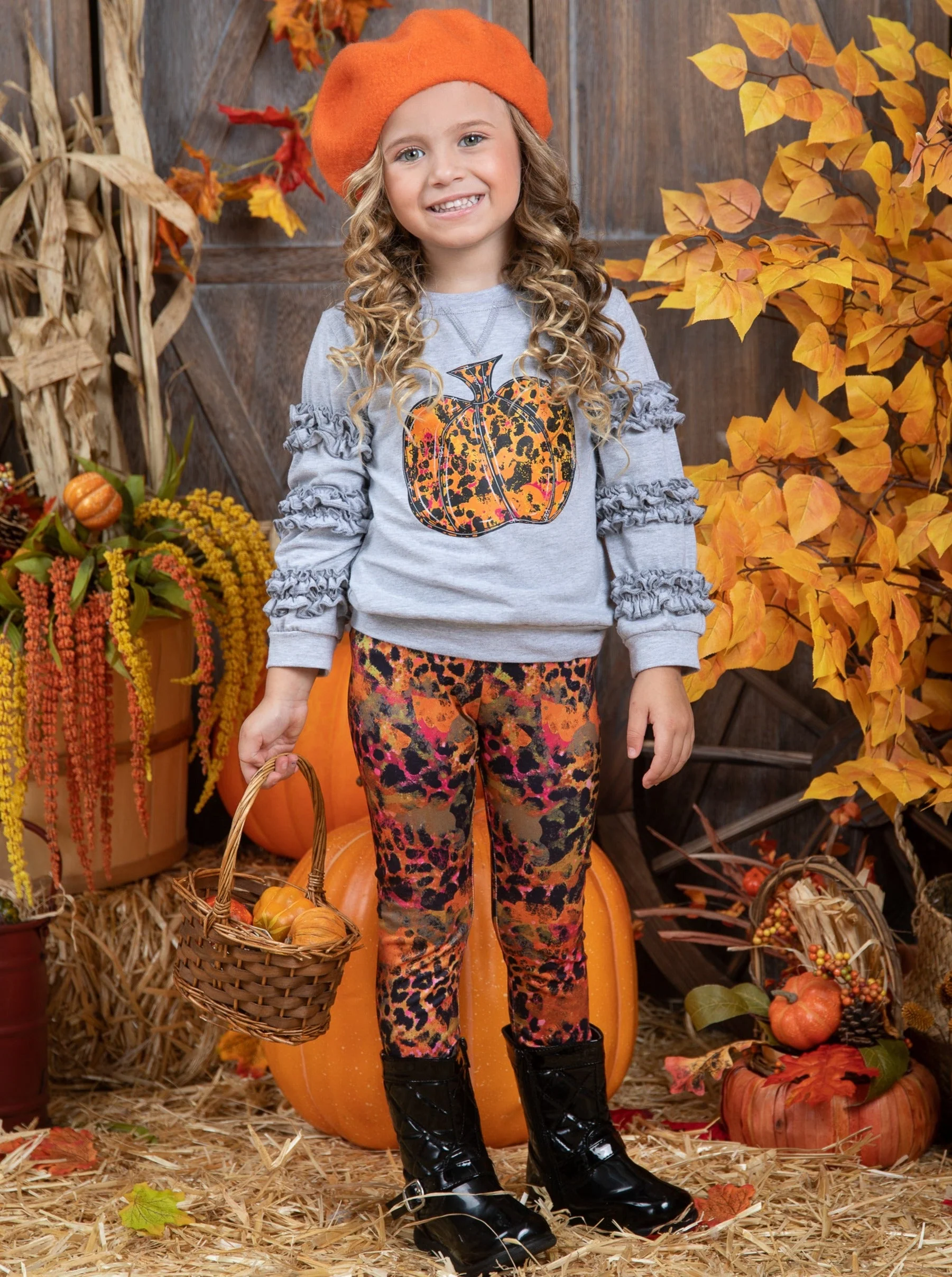 Always Autumn Frill Pullover and Legging Set - Image 6