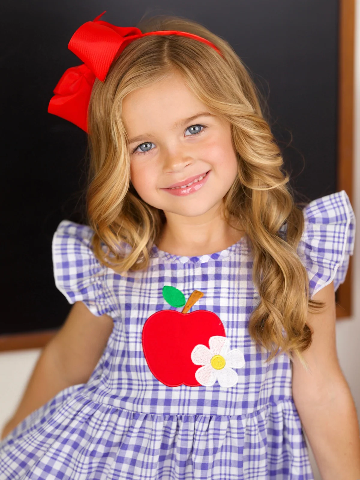 Apple of My Class Gingham Dress - Image 5