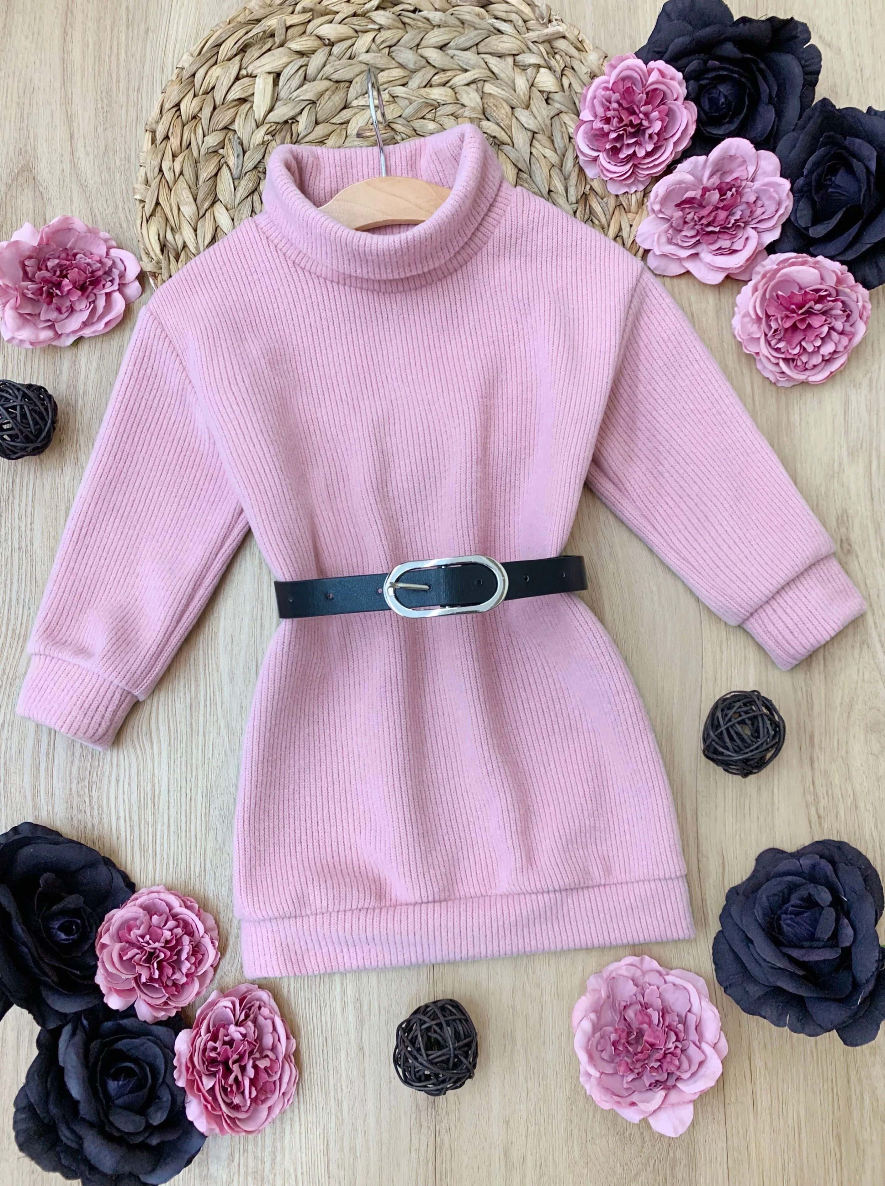 Apple Picking Mock Neck Sweater Dress - Image 13