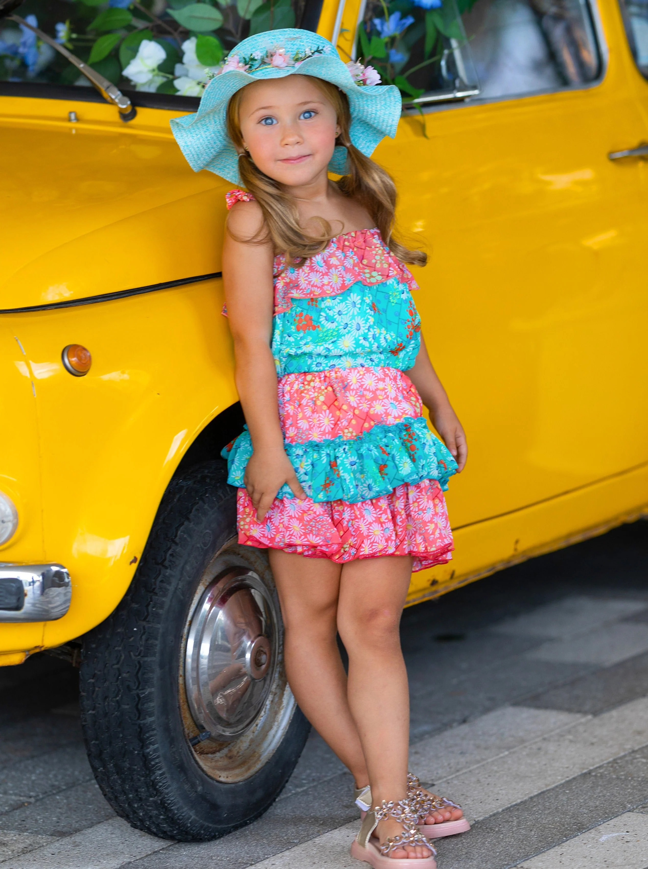 Awesome Blossom Ruffled Skirt Set - Image 5