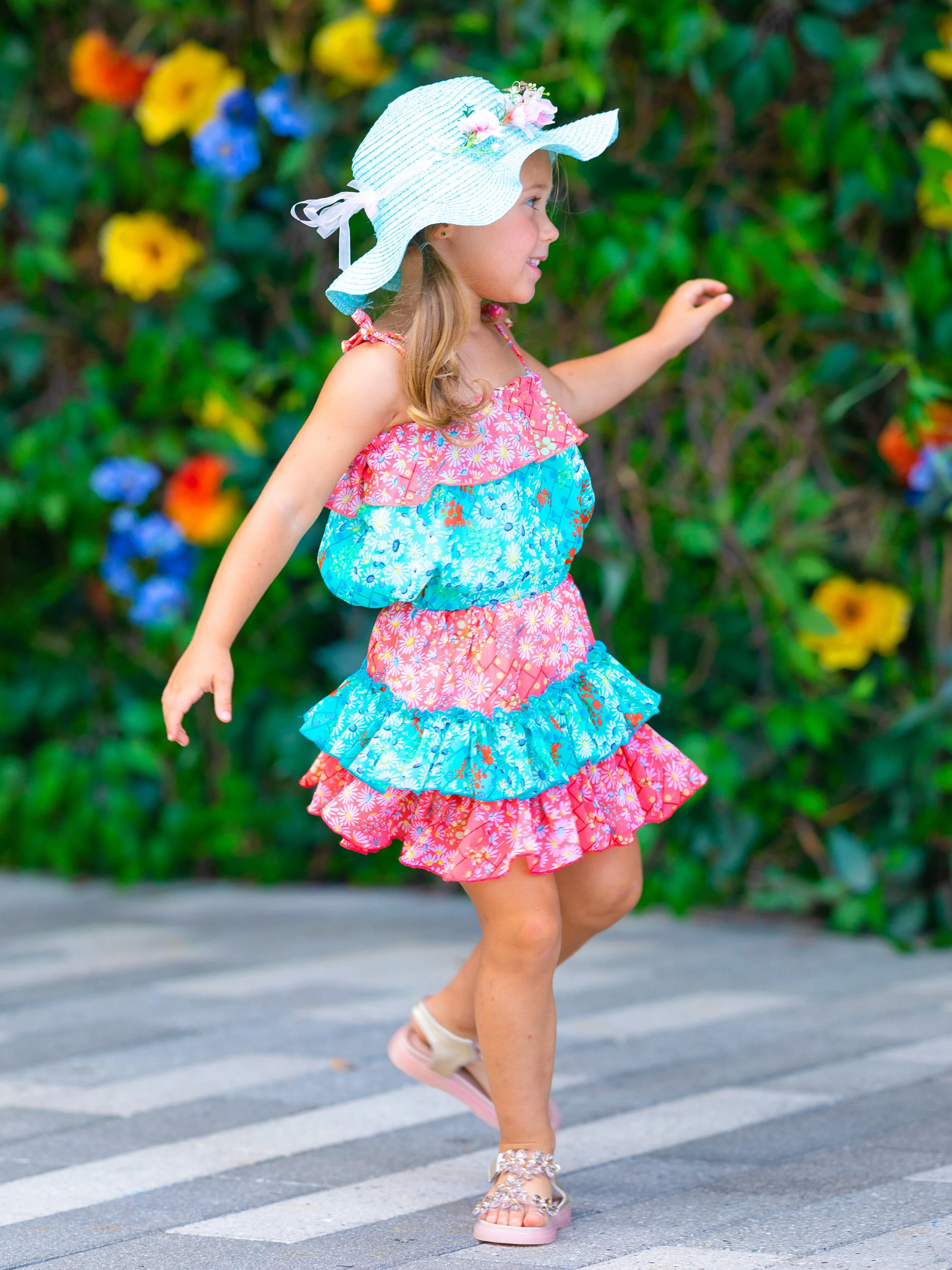 Awesome Blossom Ruffled Skirt Set - Image 7