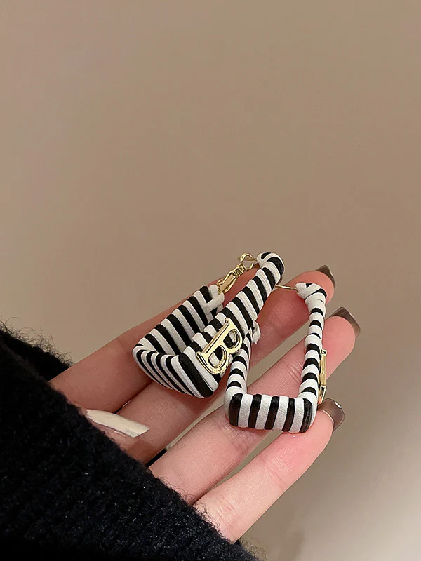 Girls "B" is for Beetlejuice Inspired Earrings - Image 4