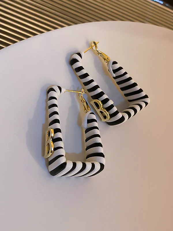 Girls "B" is for Beetlejuice Inspired Earrings - Image 6