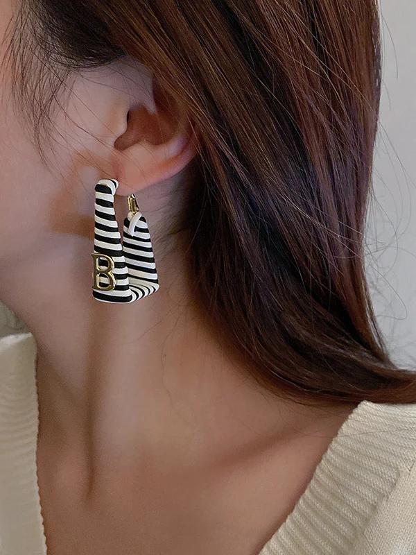 Girls "B" is for Beetlejuice Inspired Earrings - Image 7