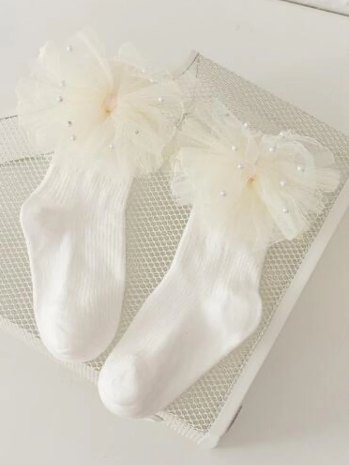 My Pearly Fashionista Socks With Bow - Image 3
