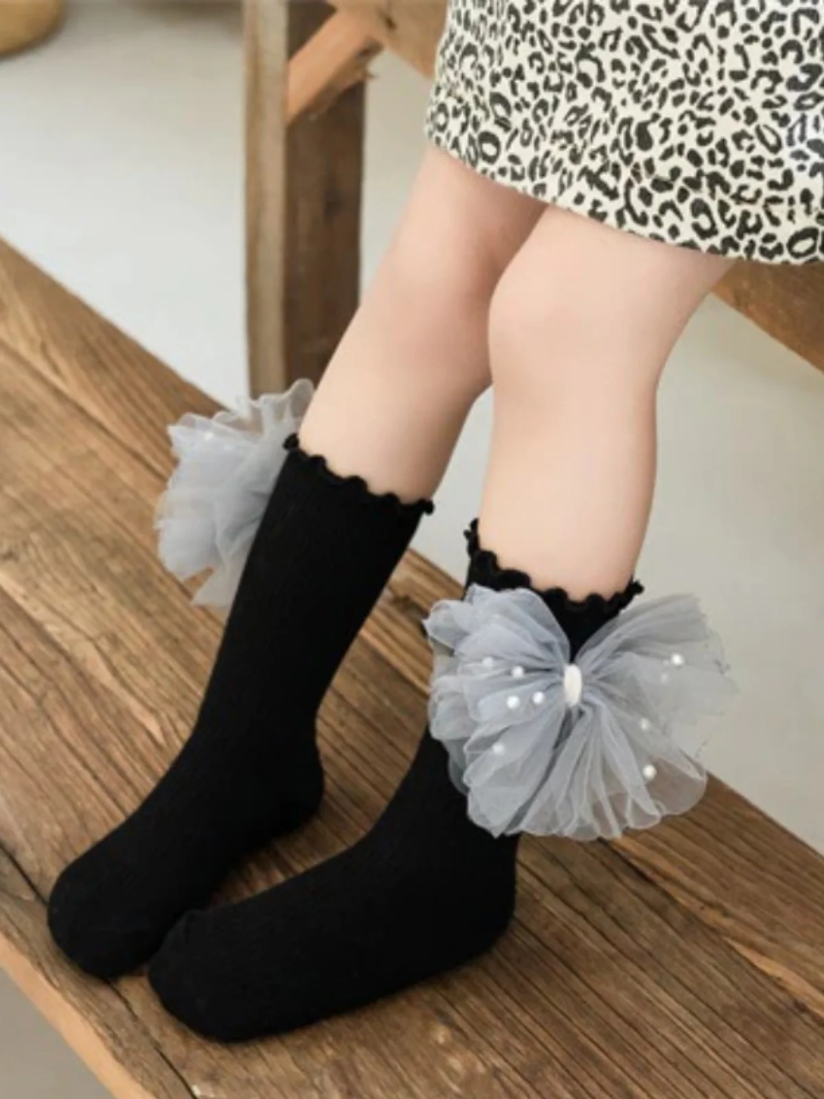 My Pearly Fashionista Socks With Bow - Image 6