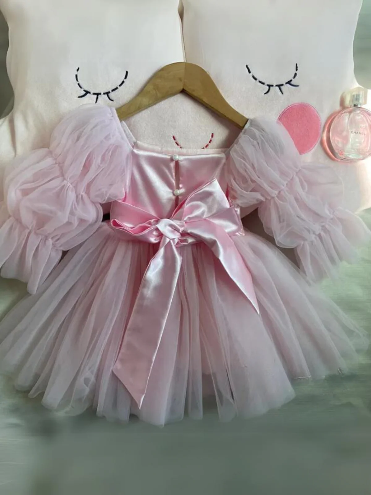 Here To Impress Storybook Princess Inspired Statement Sleeve Tulle Dress - Image 8
