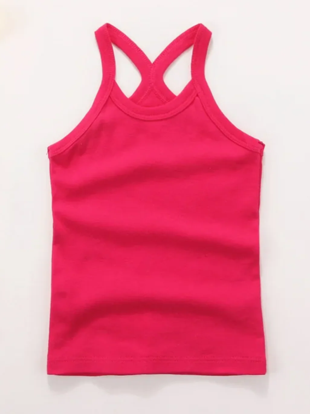 Classic Cotton Racerback Tank Top - Image 3