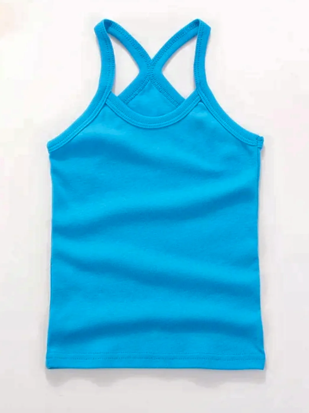 Classic Cotton Racerback Tank Top - Image 6