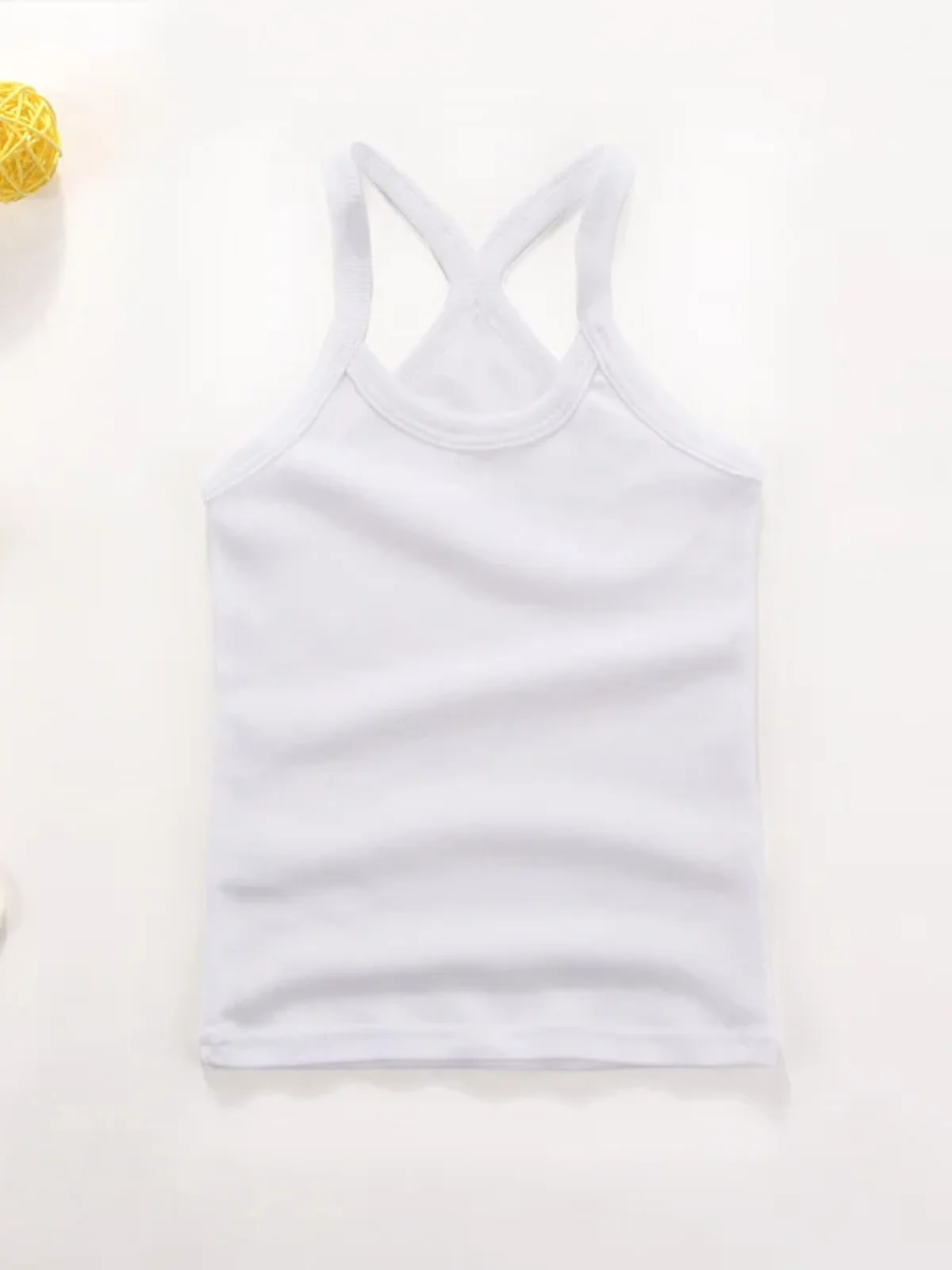 Classic Cotton Racerback Tank Top - Image 9