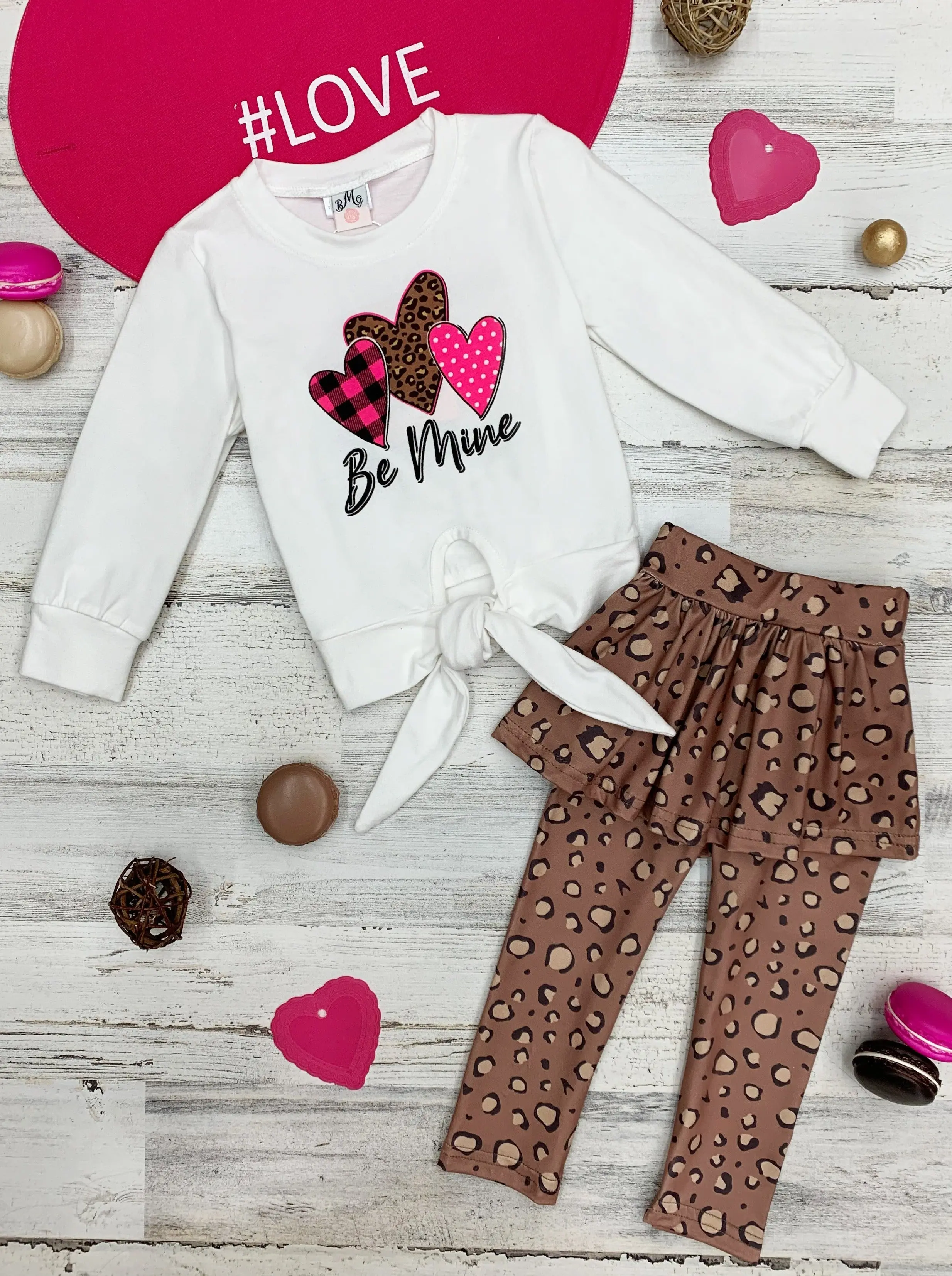 Be Mine Skirt-Legging Set - Image 3