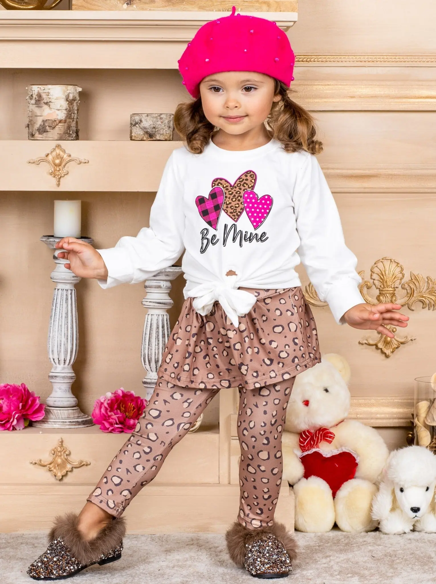 Be Mine Skirt-Legging Set - Image 6