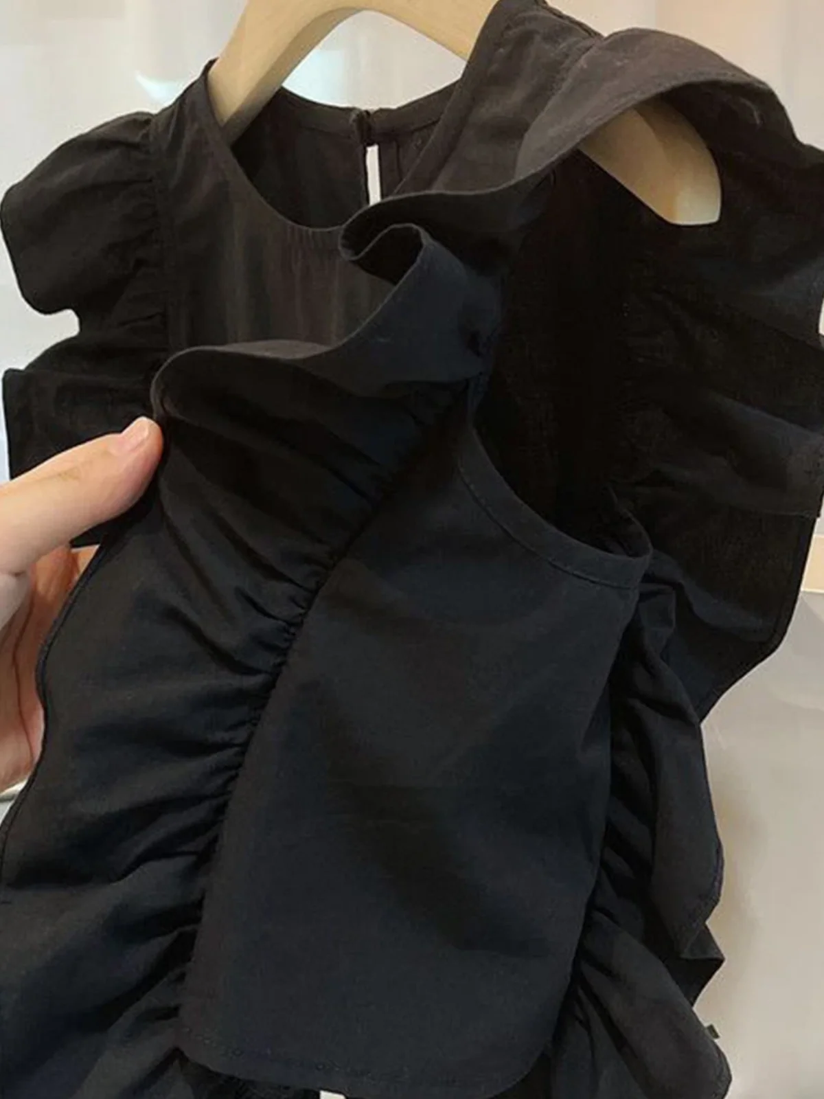 Sweet Style Top and Bow Wide Leg Pants Set - Image 3