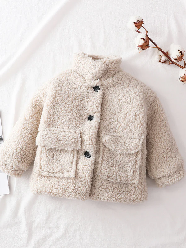 Big Teddy Vibes Plush Fleece Jacket - Image 3