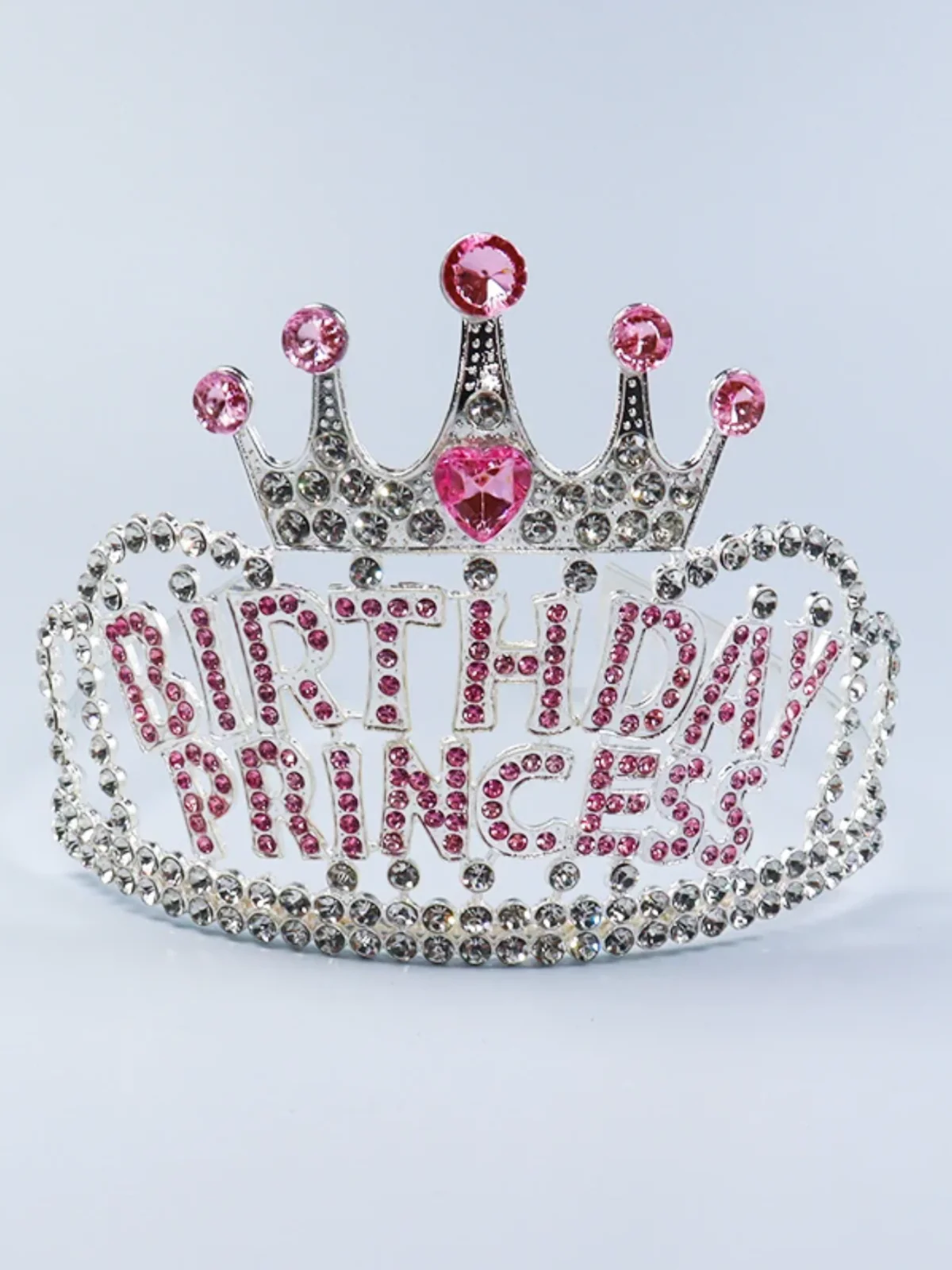 Birthday Princess Rhinestone Crystal Tiara - Sparkling Crown for Special Celebrations - Image 5