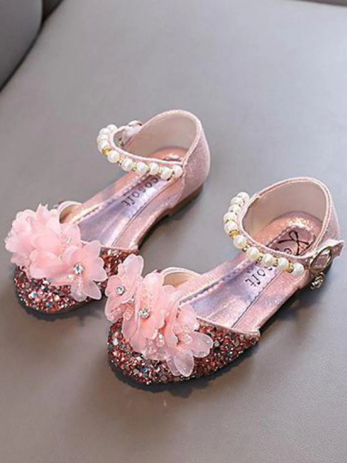 Bloom Shine Metallic Sandals - Image 5