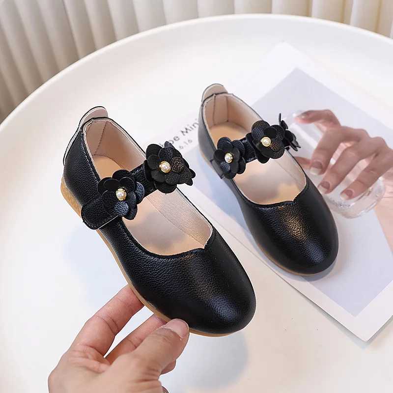 Bloom Charm Floral Strap Classic Dress Flats - Image 9