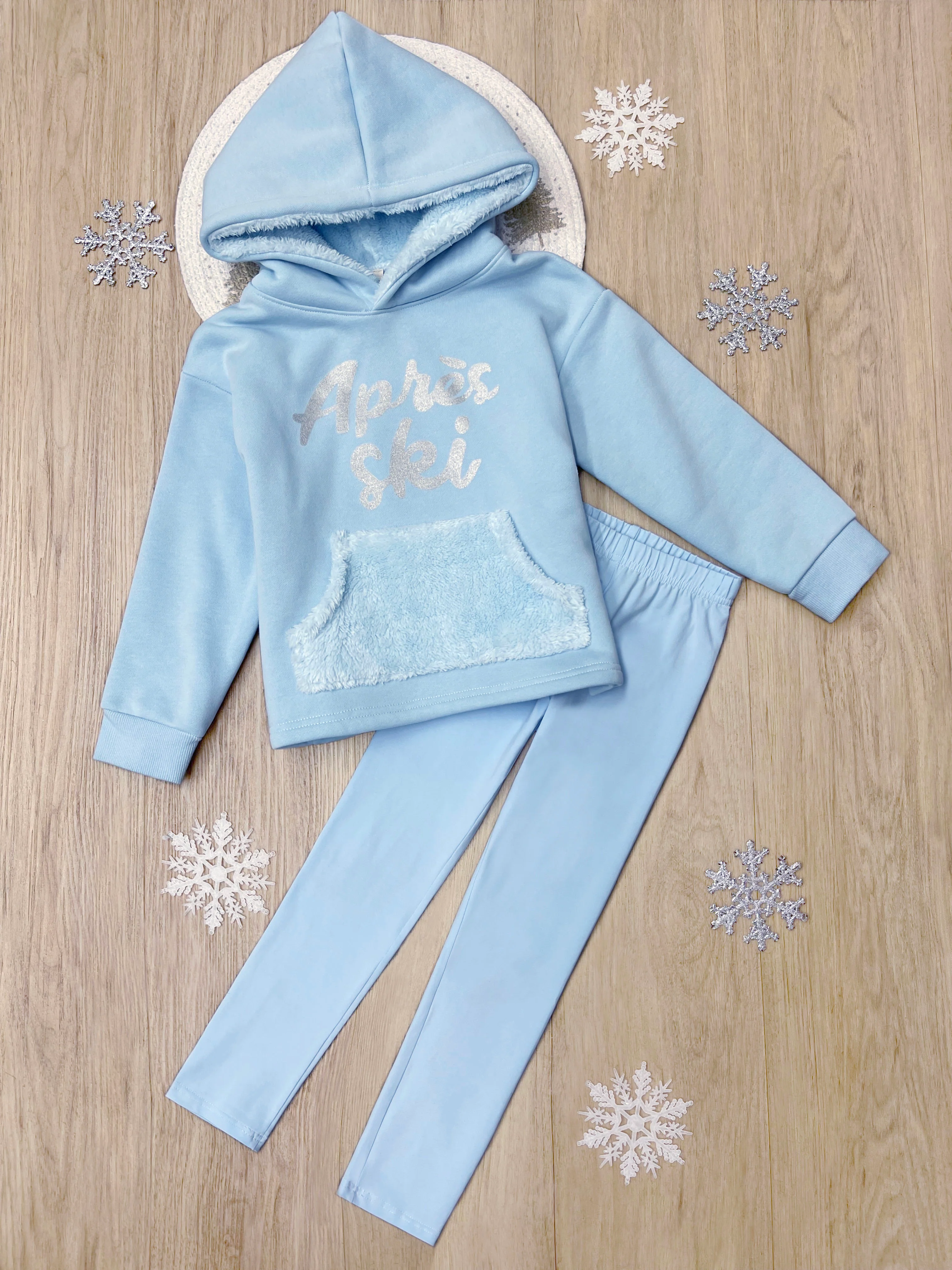 Après All Day Fur Trim Hoodie and Legging Set - Image 5