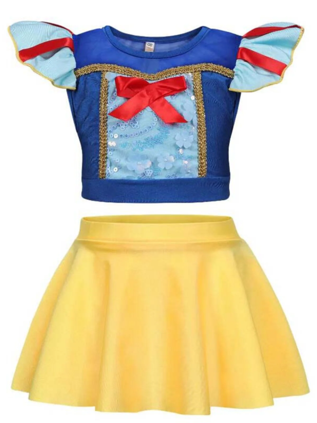 Pretty Princess Sparkle Two Piece Swimsuit - Image 3
