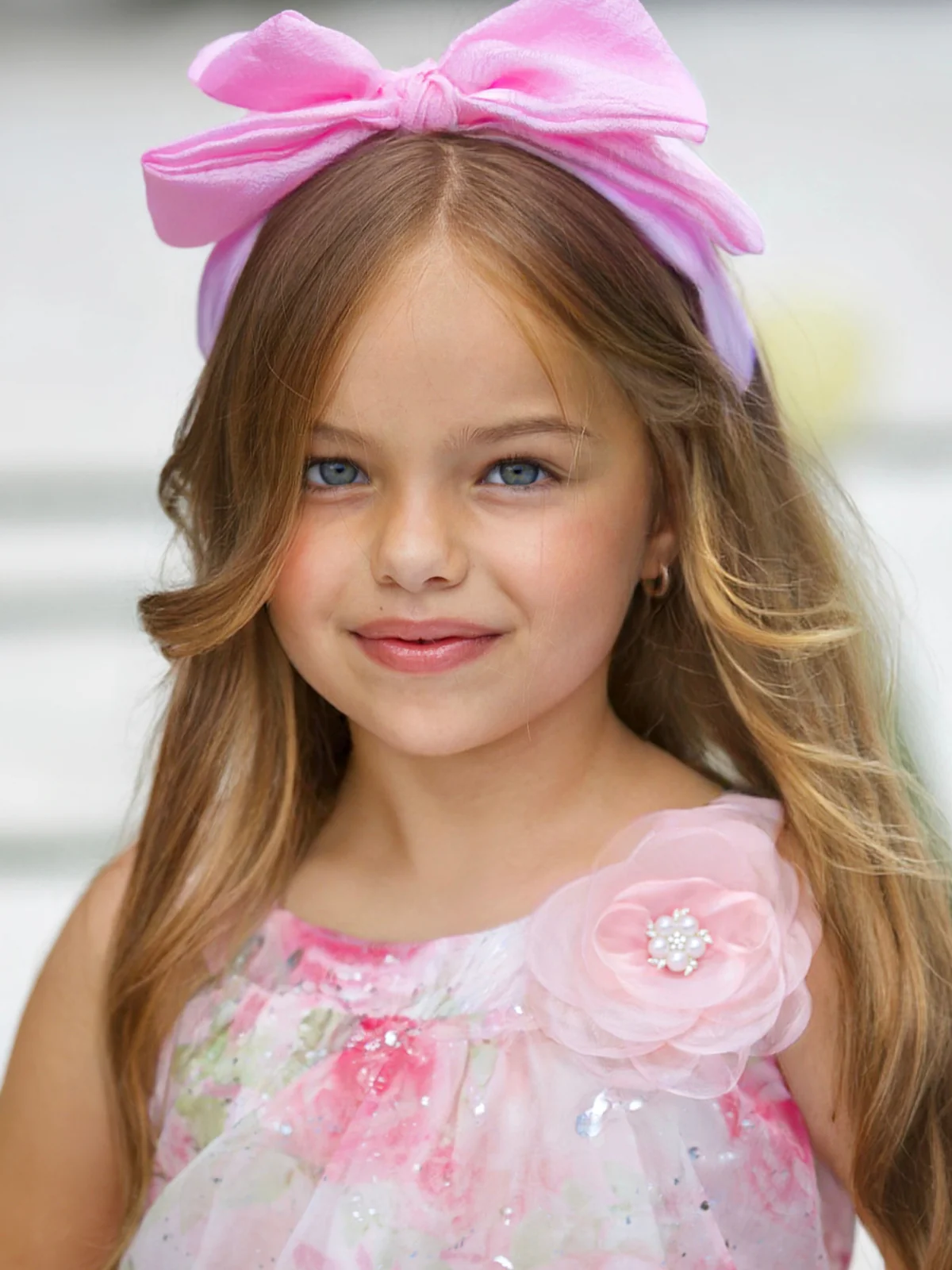 Color My Day Statement Bow Headband - Image 2