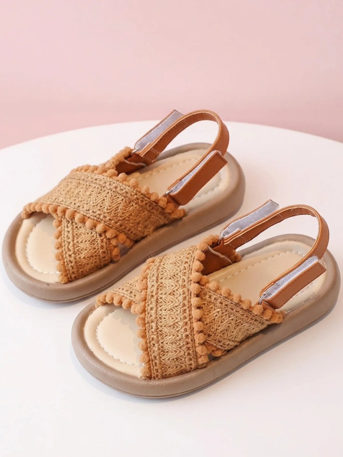 Boho Chic Crochet Summer Sandals - Image 2