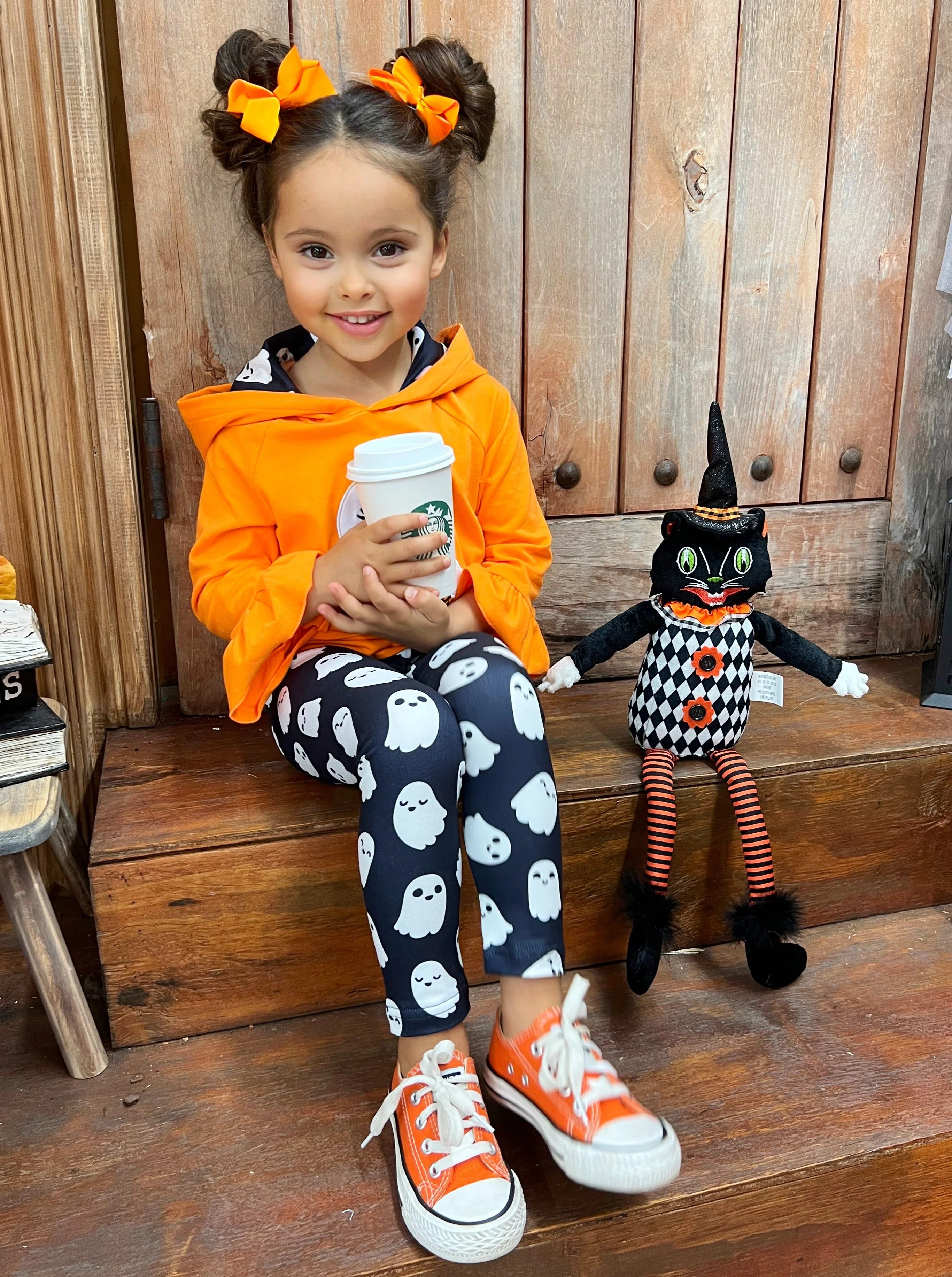 Boo-tiful Hoodie Sweater and Legging Set - Image 3