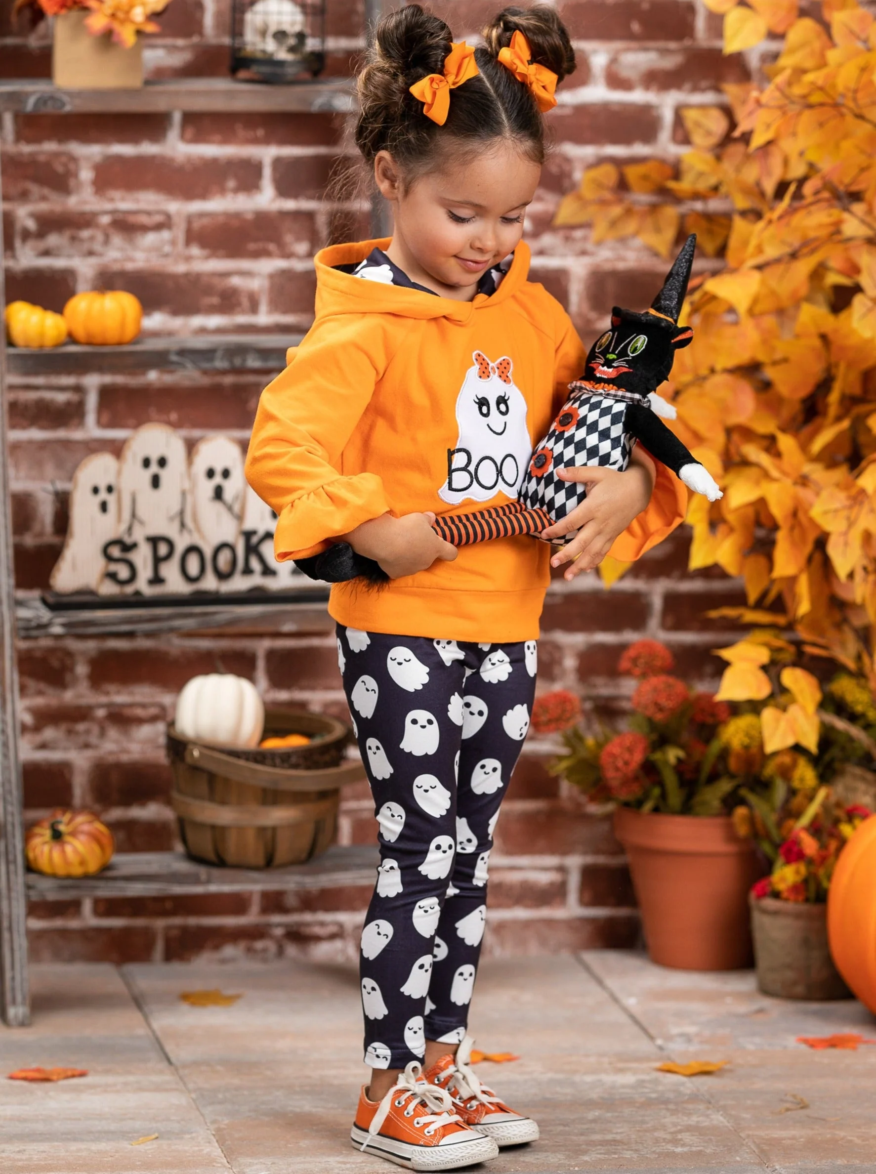 Boo-tiful Hoodie Sweater and Legging Set - Image 4
