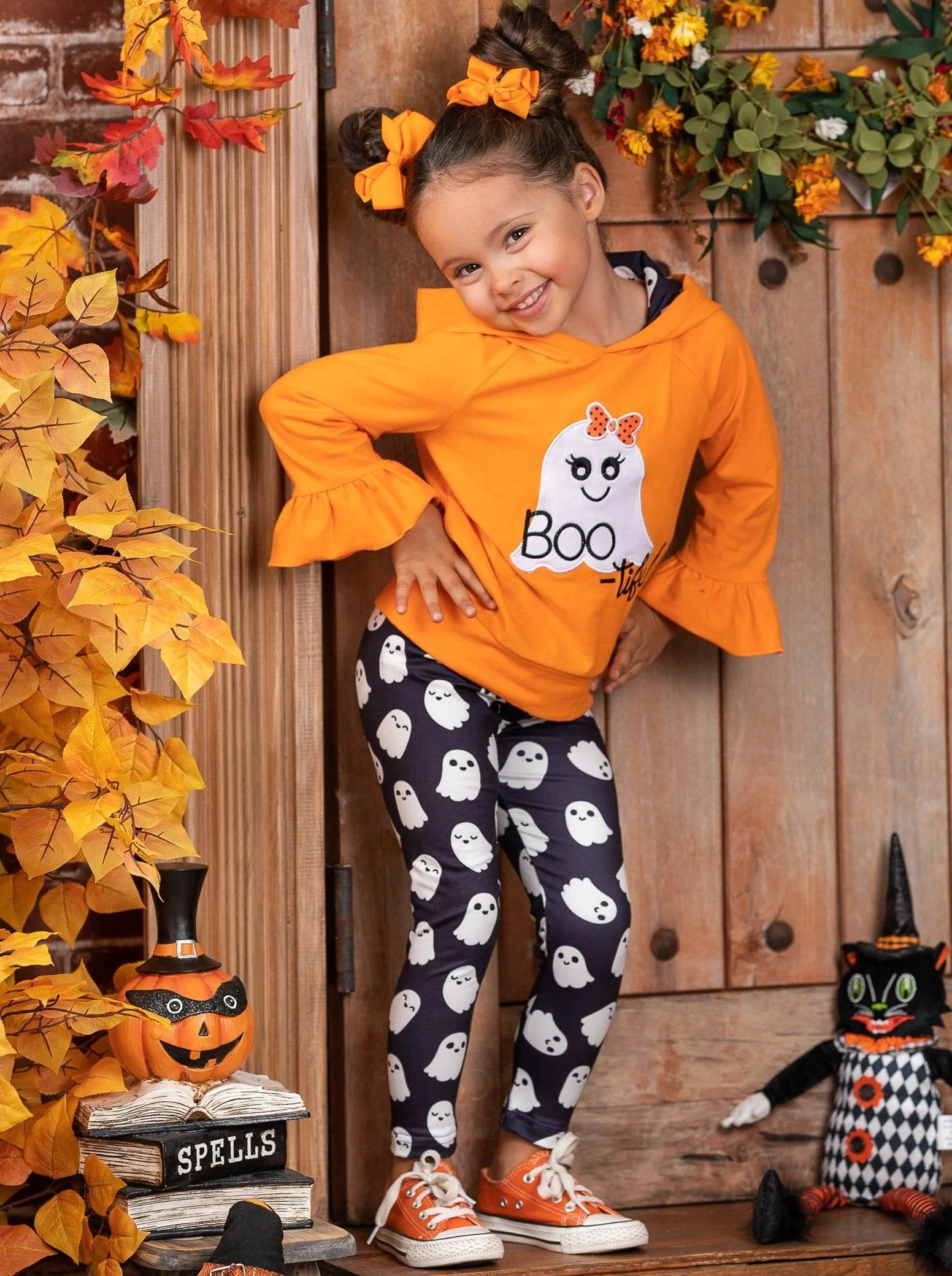Boo-tiful Hoodie Sweater and Legging Set - Image 6