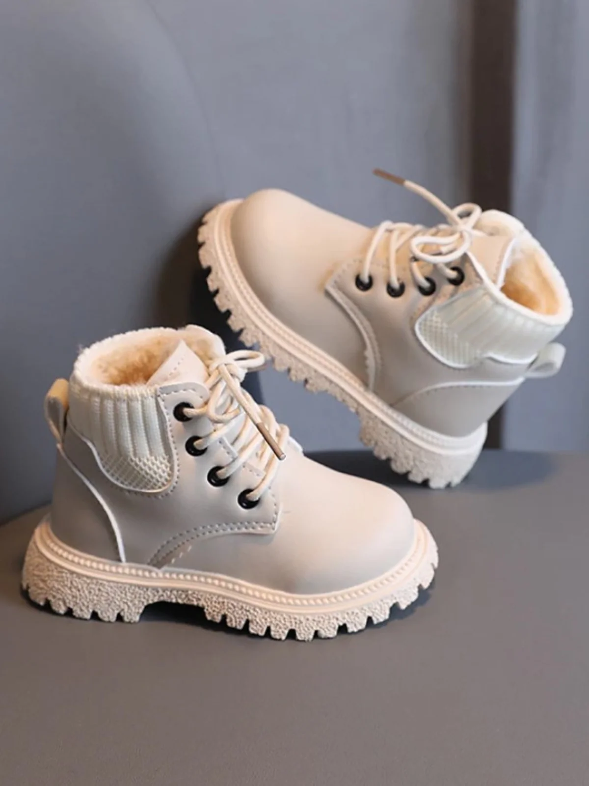 Cool-Girl Attitude Fur-Lined Boots By Liv and Mia - Image 2