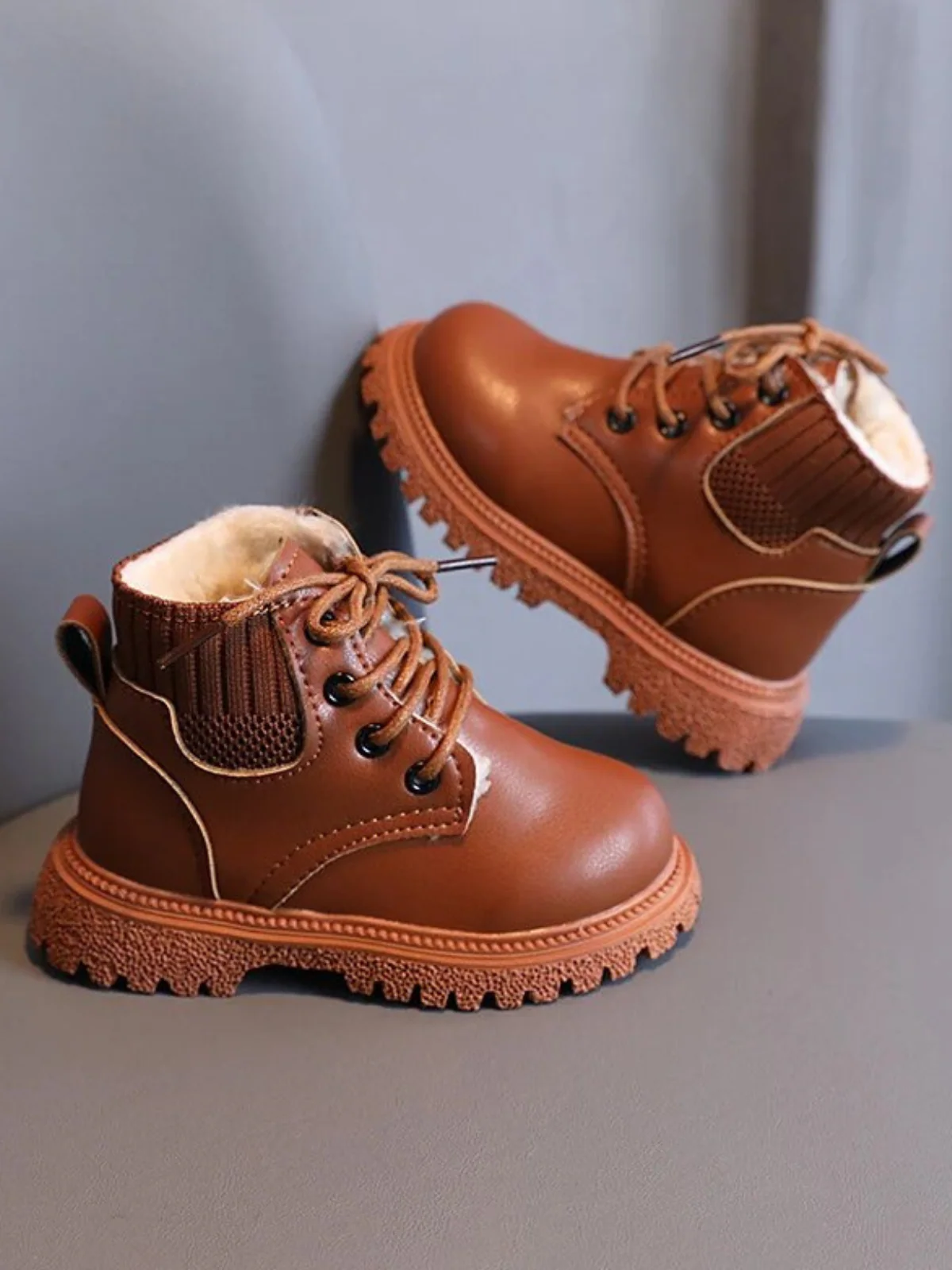 Cool-Girl Attitude Fur-Lined Boots By Liv and Mia - Image 3
