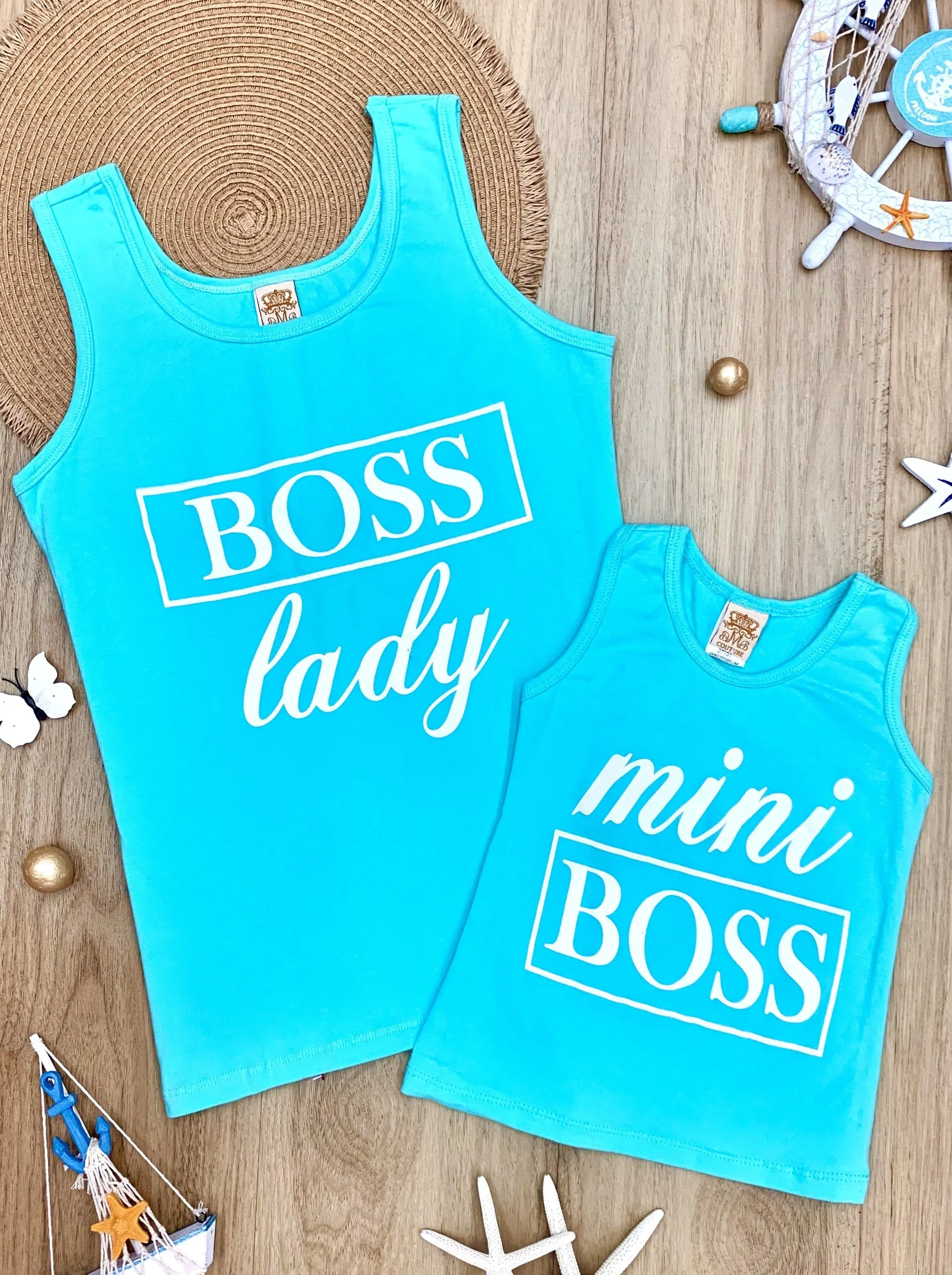 Mommy and Me Boss Besties Tank Top - Image 4