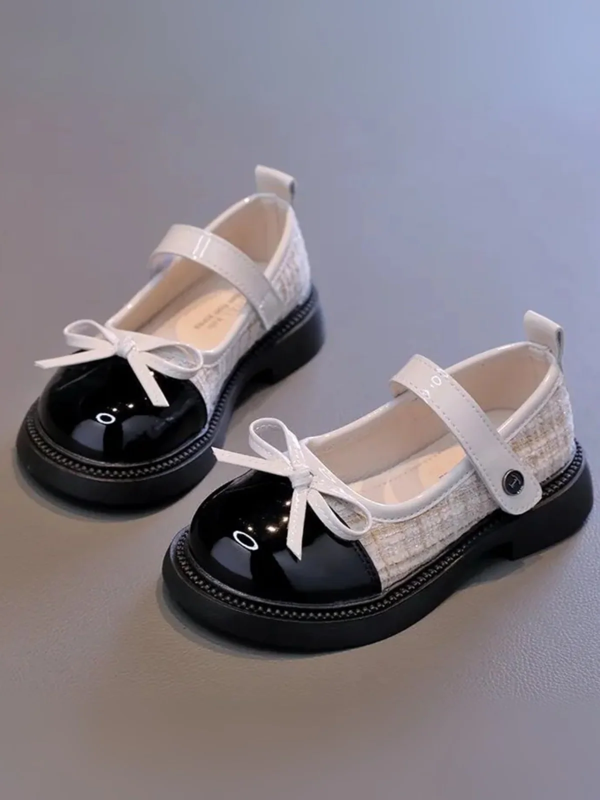 Bow & Charm Patent Mary Jane Shoes - Image 5