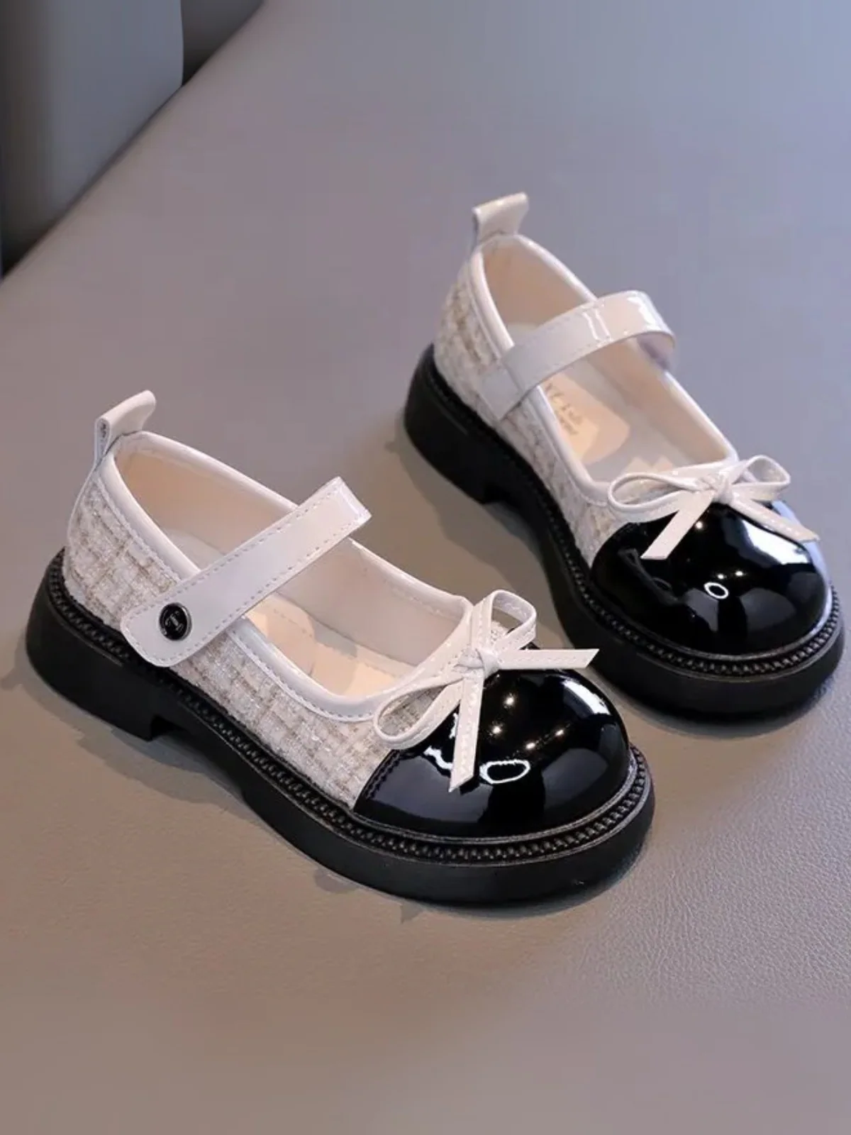 Bow & Charm Patent Mary Jane Shoes - Image 6