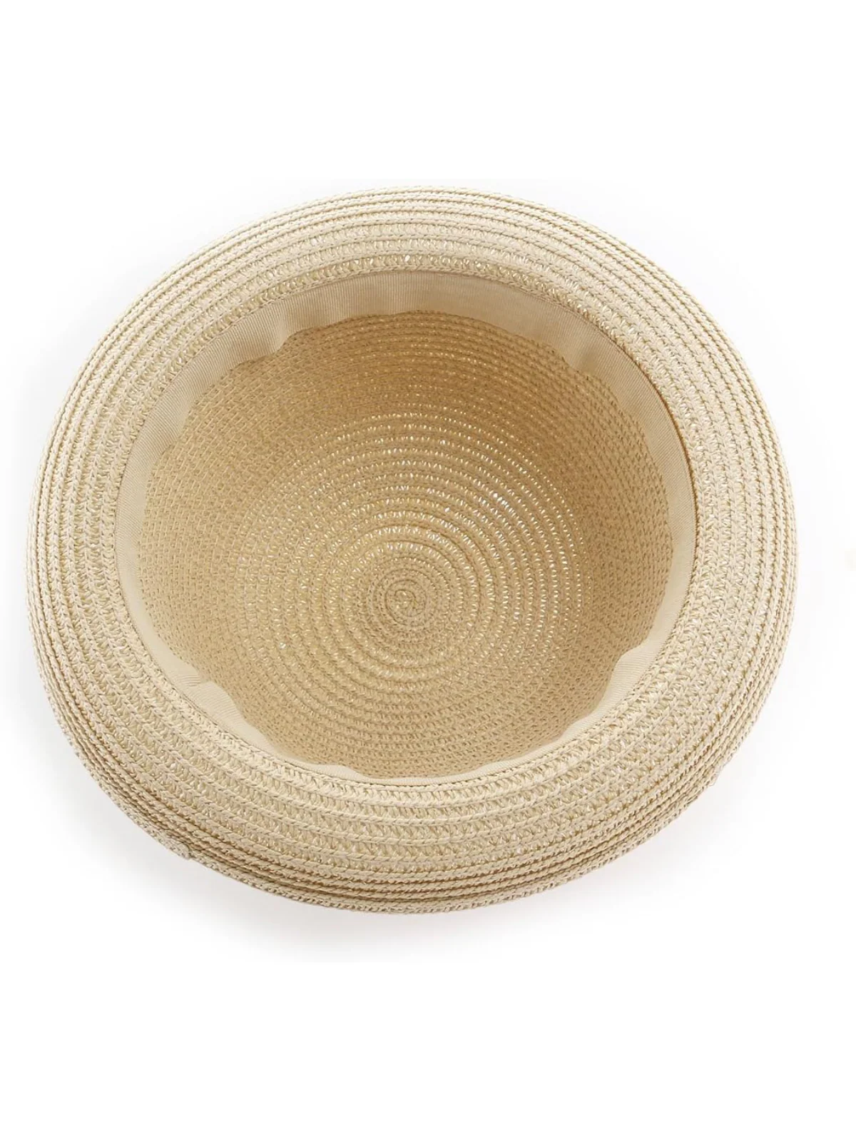 Runway-Ready Beige Bowler Hat - Image 2