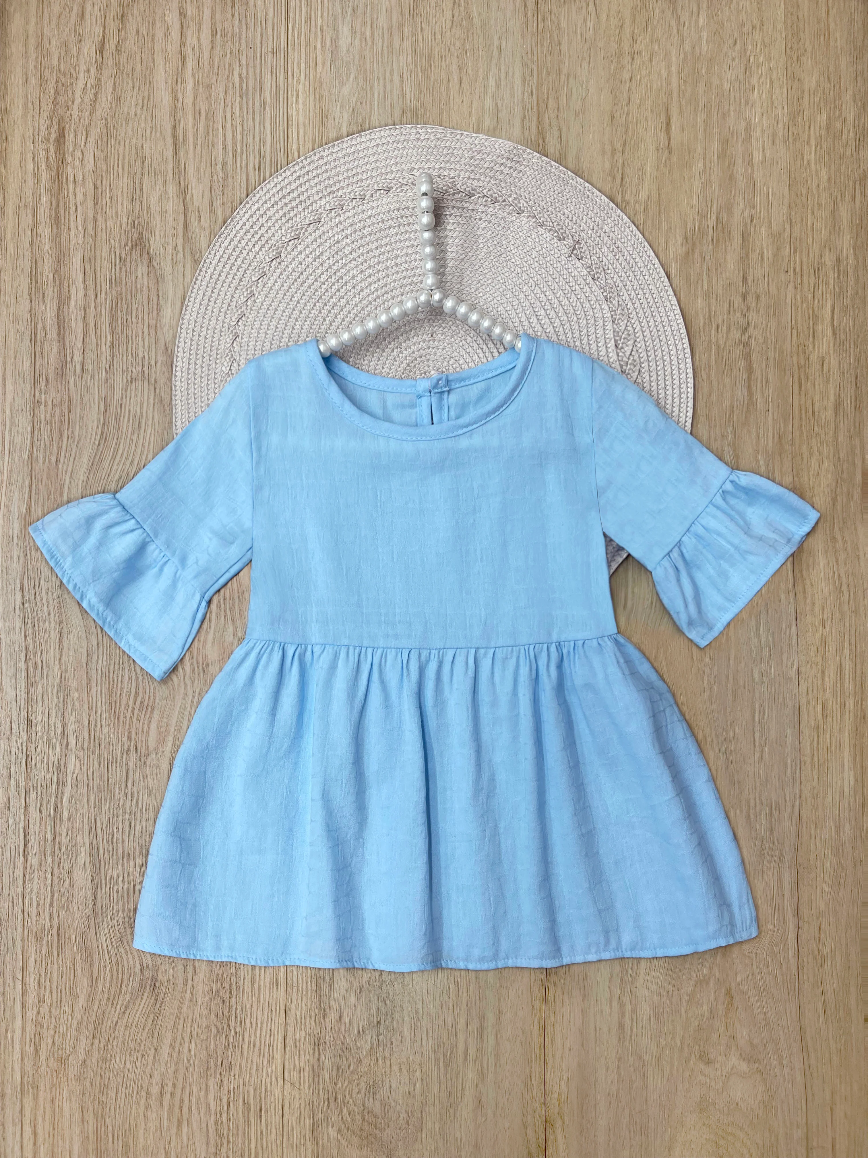 Breezy Peplum Ruffle Top - Image 2
