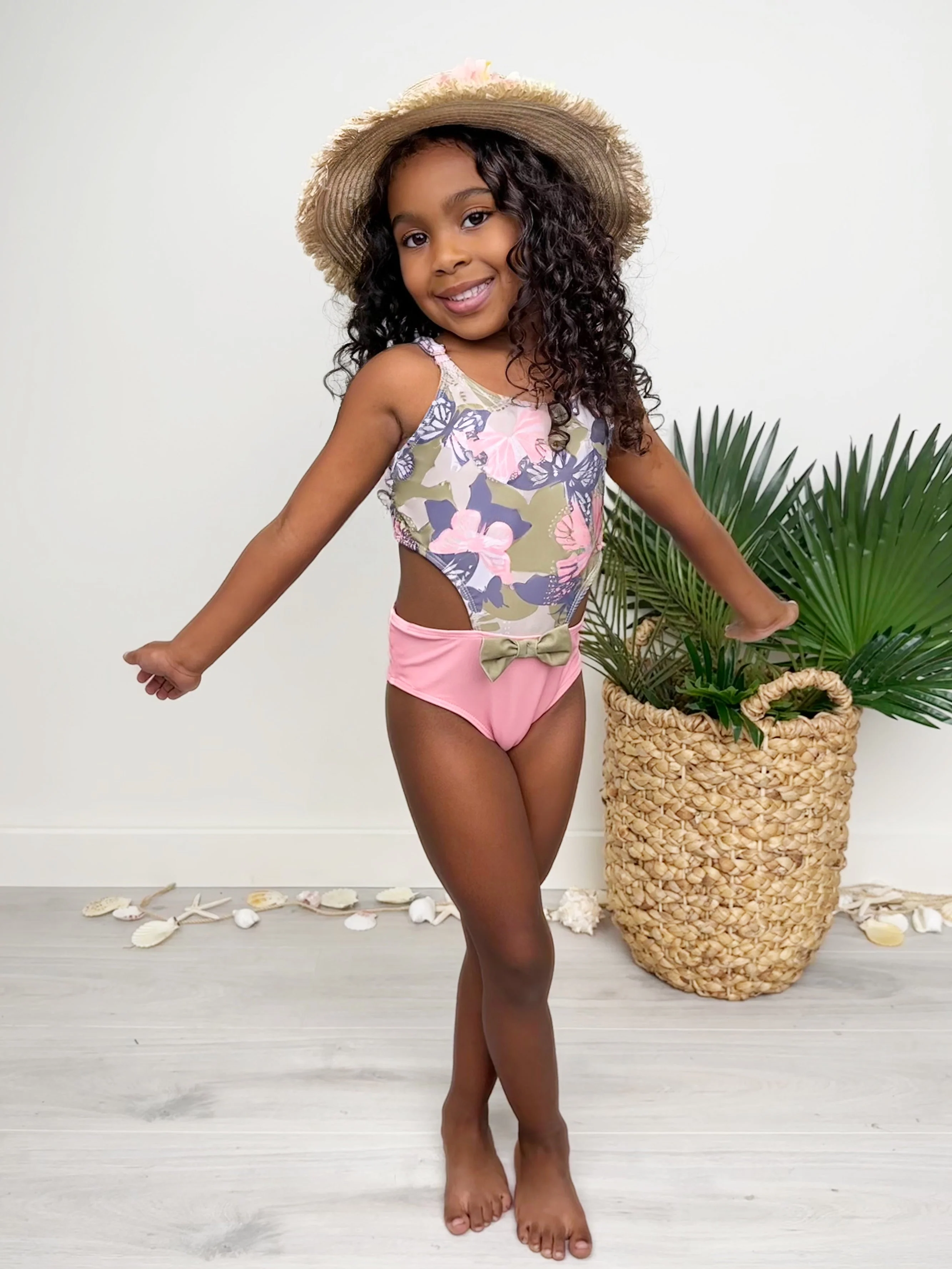 Butterfly Camo Cutie One Piece Swimsuit - Image 3
