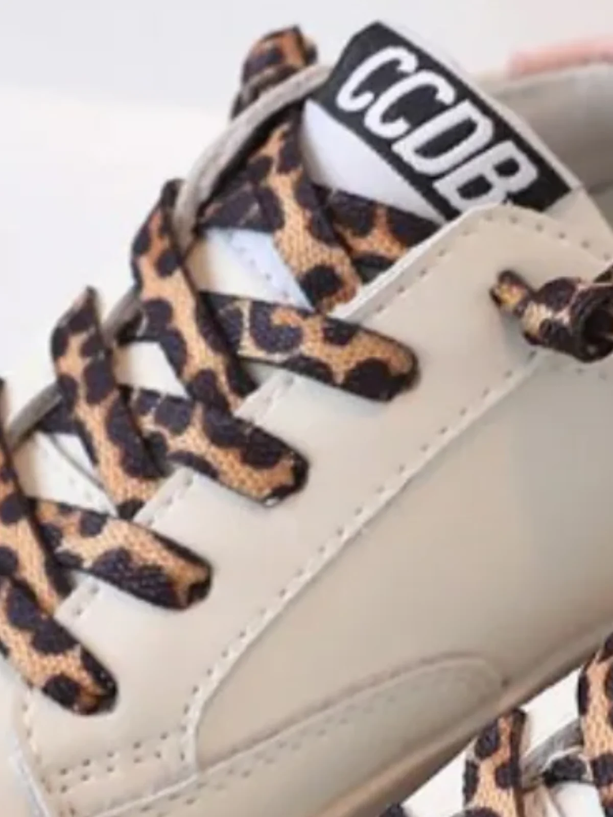 Just Fab Leopard Lace Sneakers By Liv and Mia - Image 4