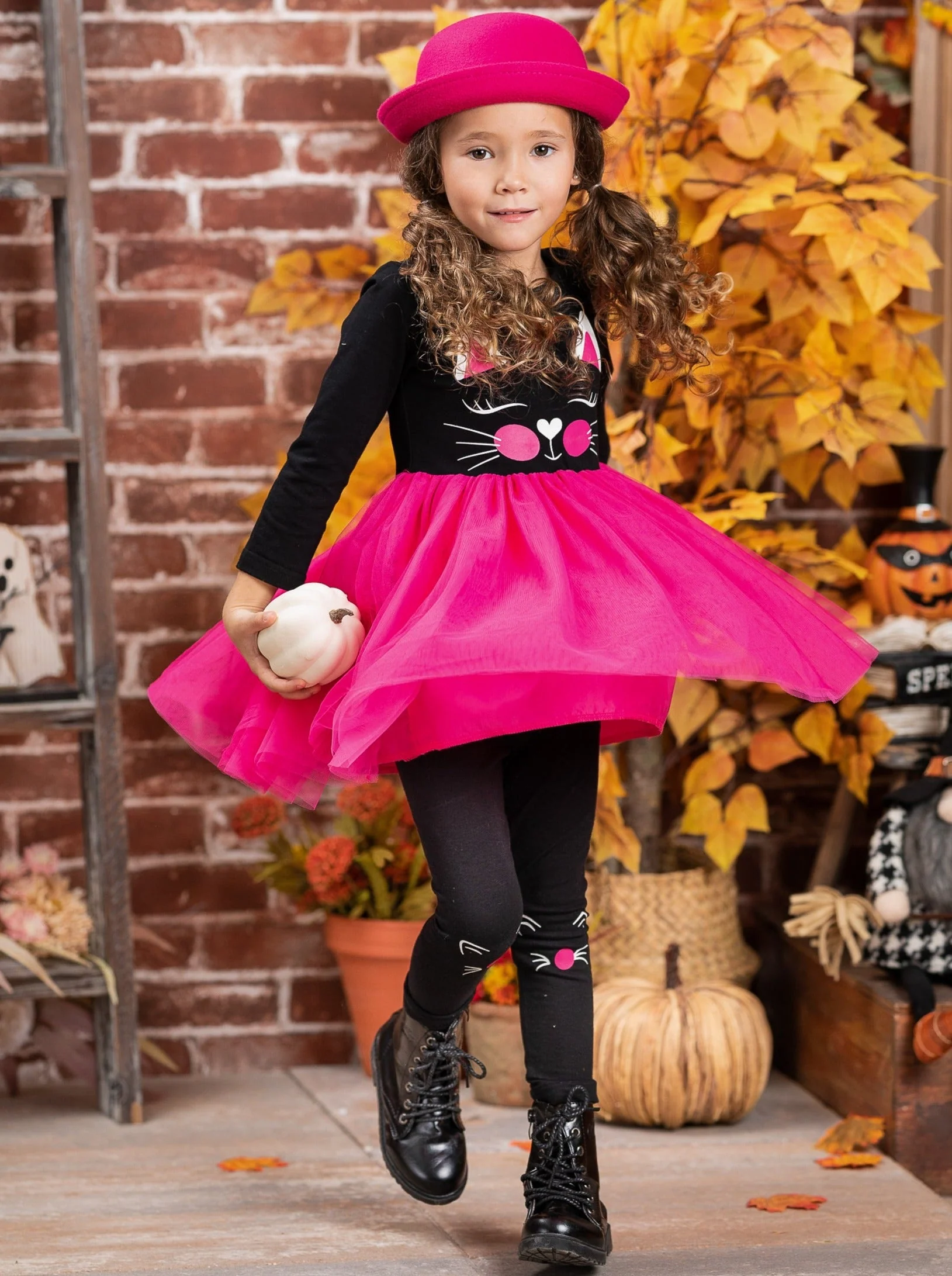 Cat-alog Cutie Tutu Tunic and Legging Set - Image 5