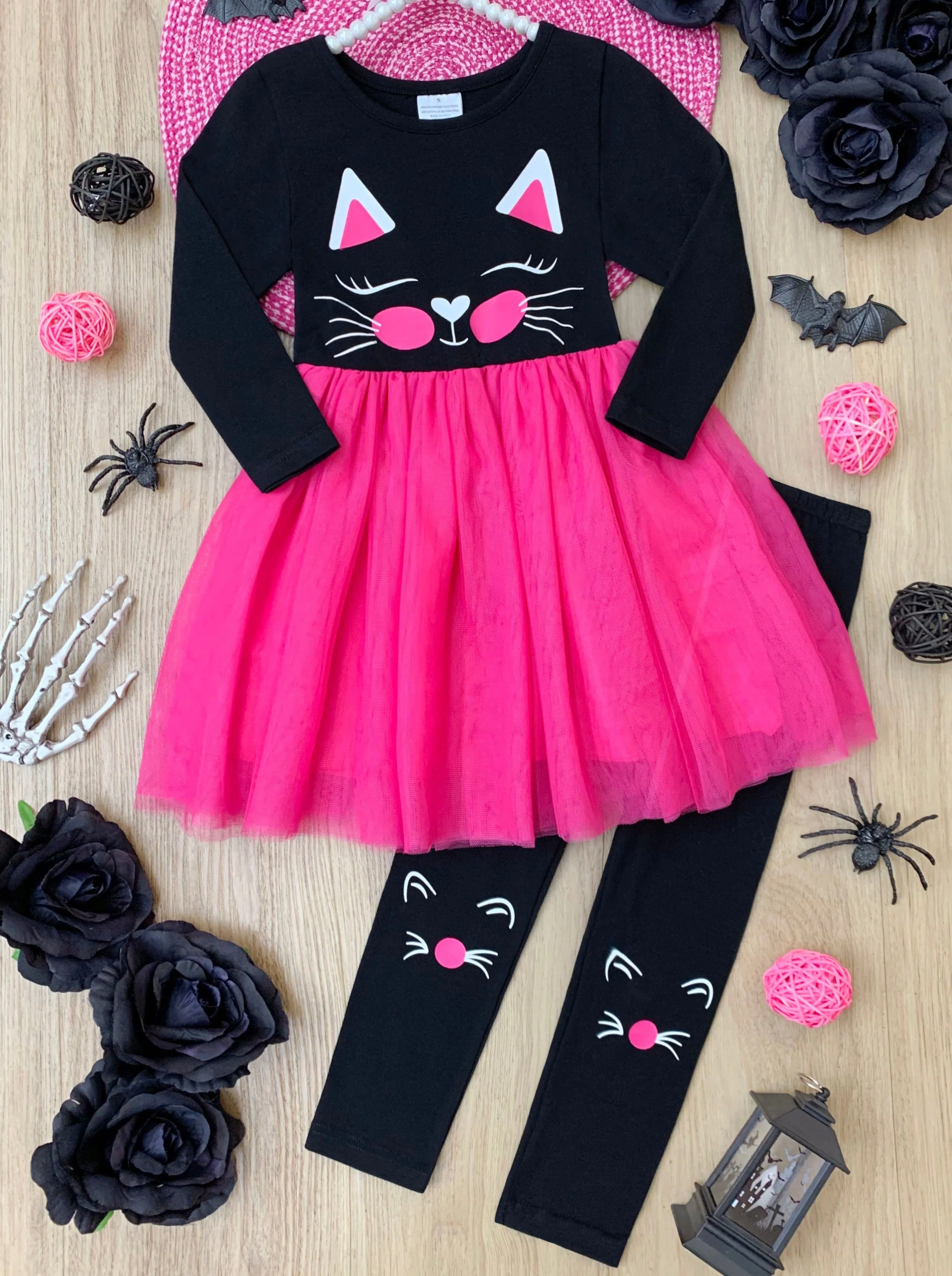 Cat-alog Cutie Tutu Tunic and Legging Set - Image 6