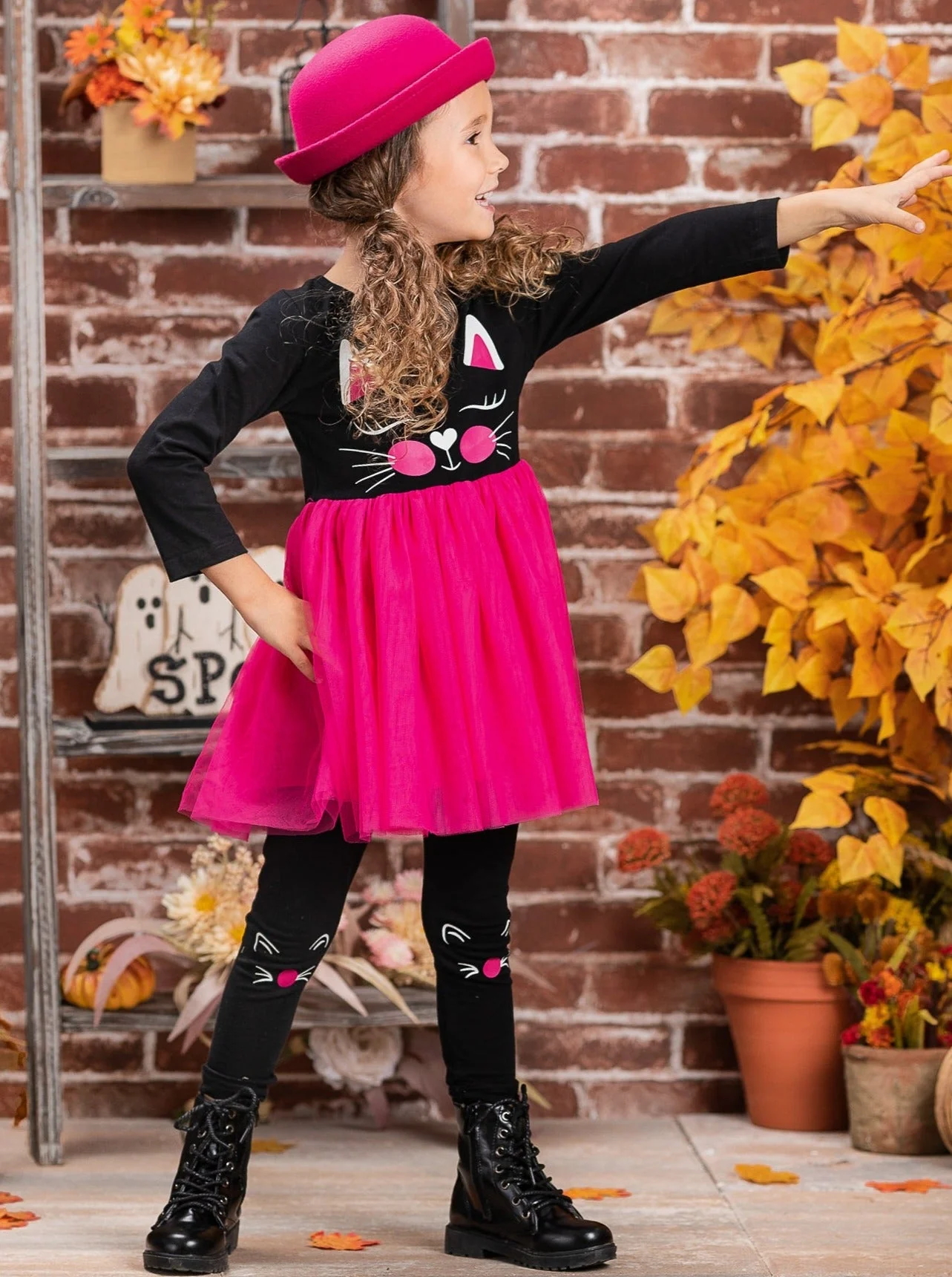 Cat-alog Cutie Tutu Tunic and Legging Set - Image 7