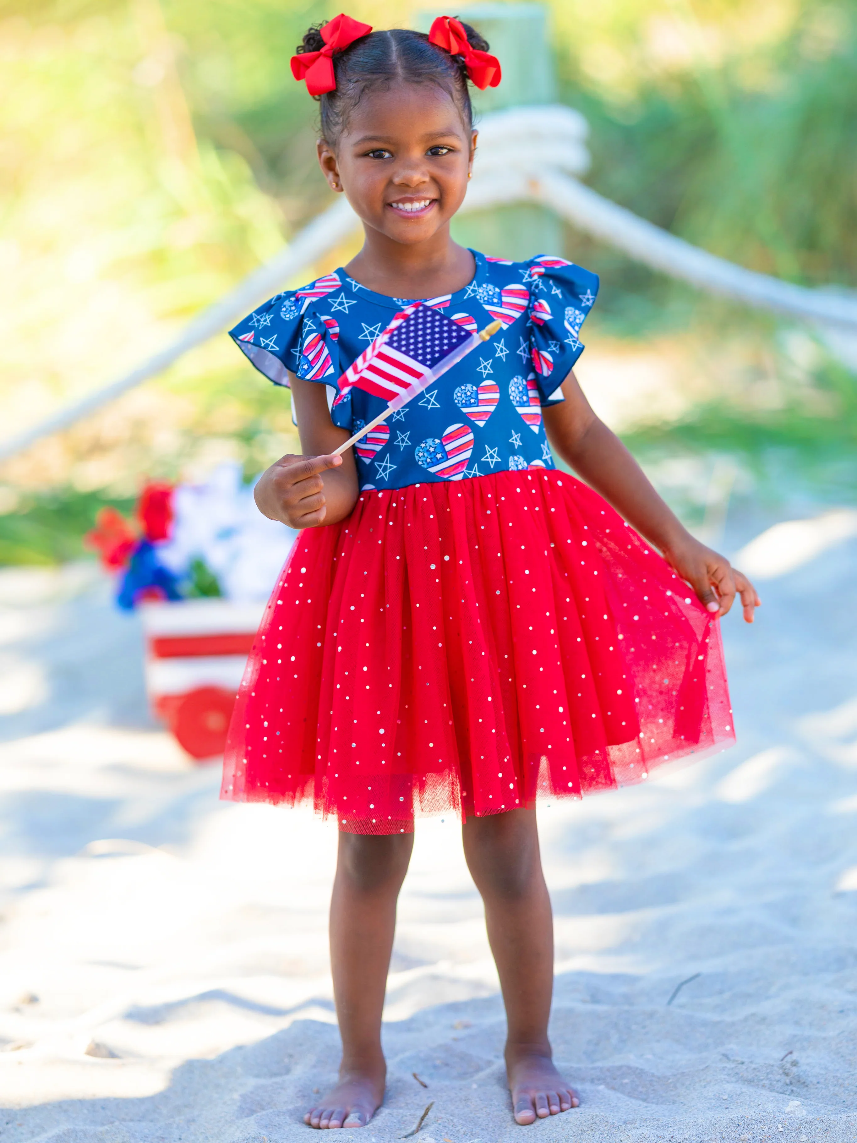 Celebrate Freedom Sparkle Tutu Dress - Image 2