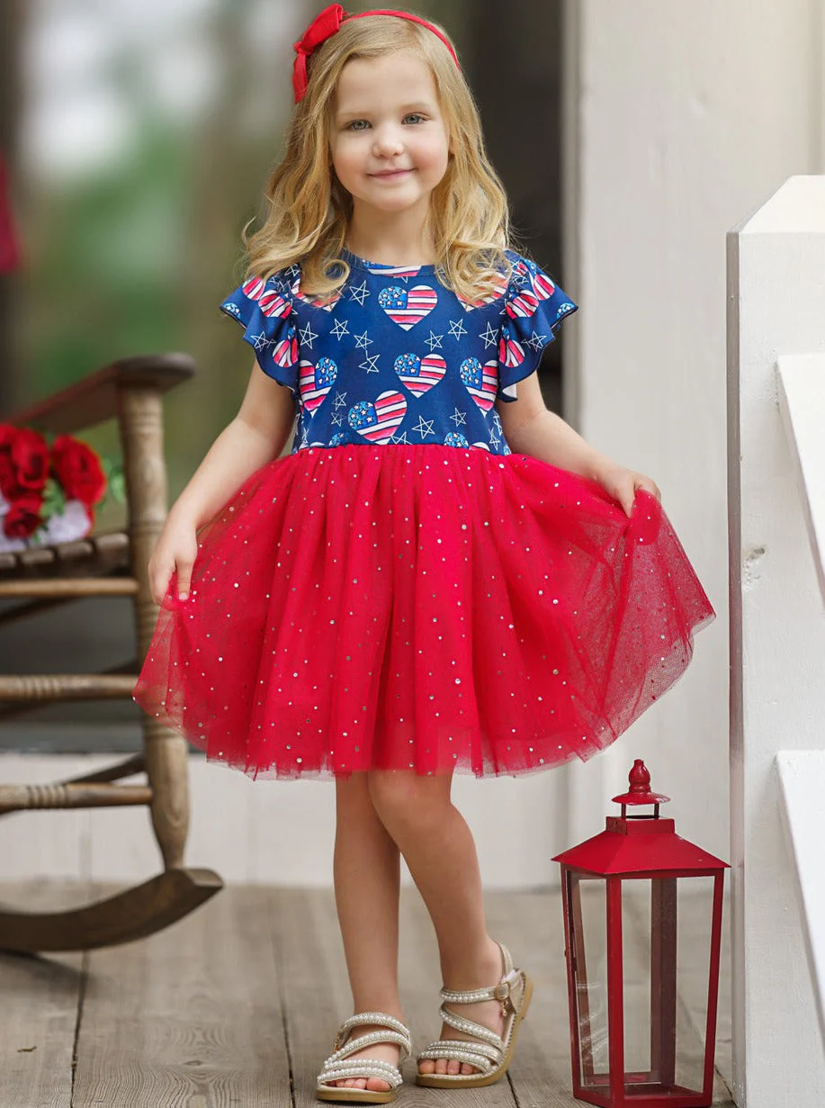 Celebrate Freedom Sparkle Tutu Dress - Image 3