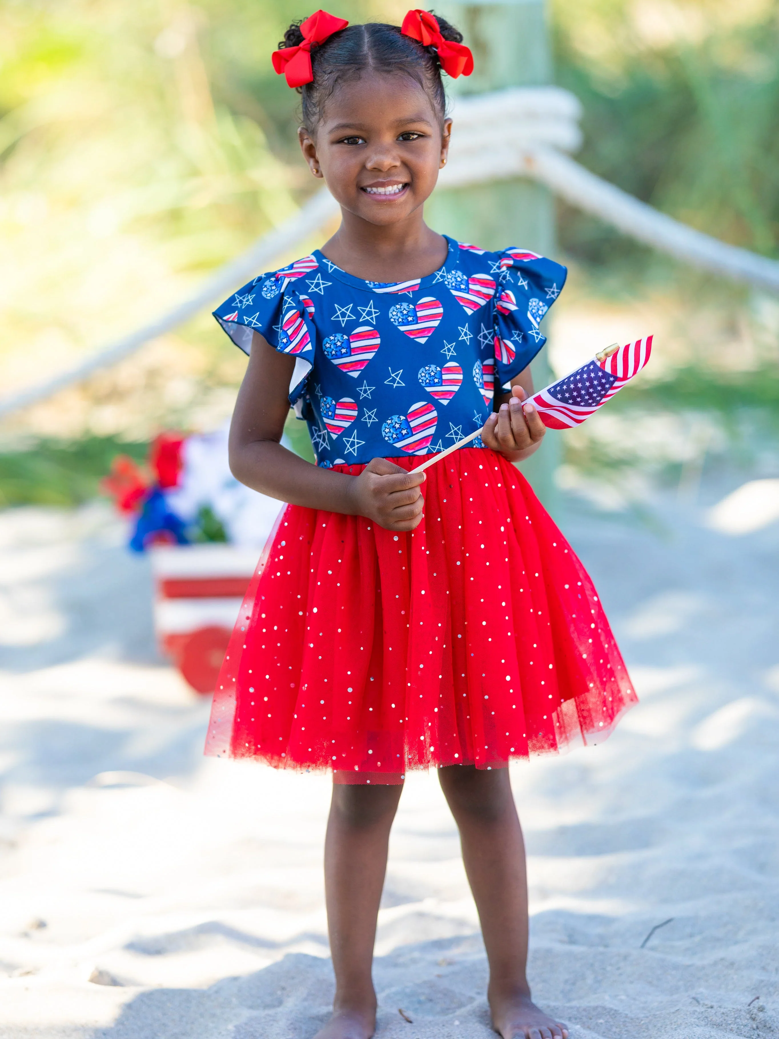 Celebrate Freedom Sparkle Tutu Dress - Image 6