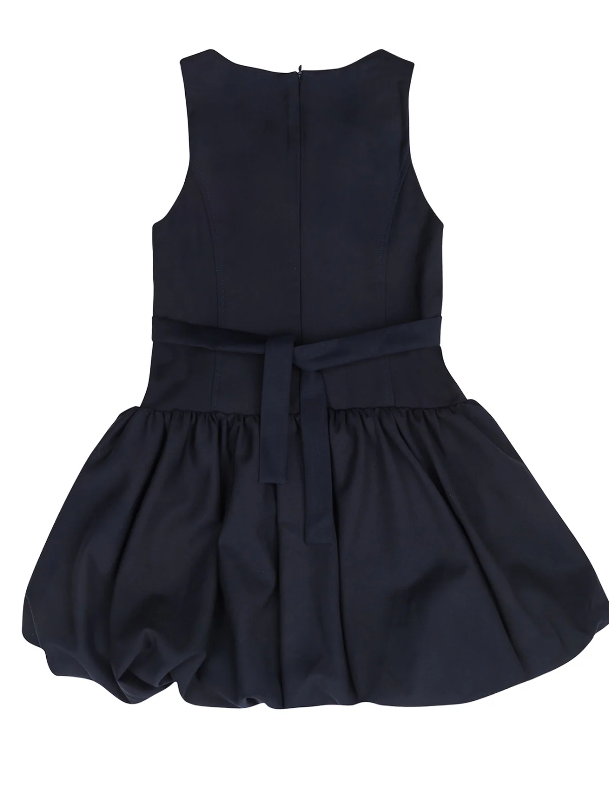 Chic Navy Ruffle Uniform Dress by Kids Couture - Image 6