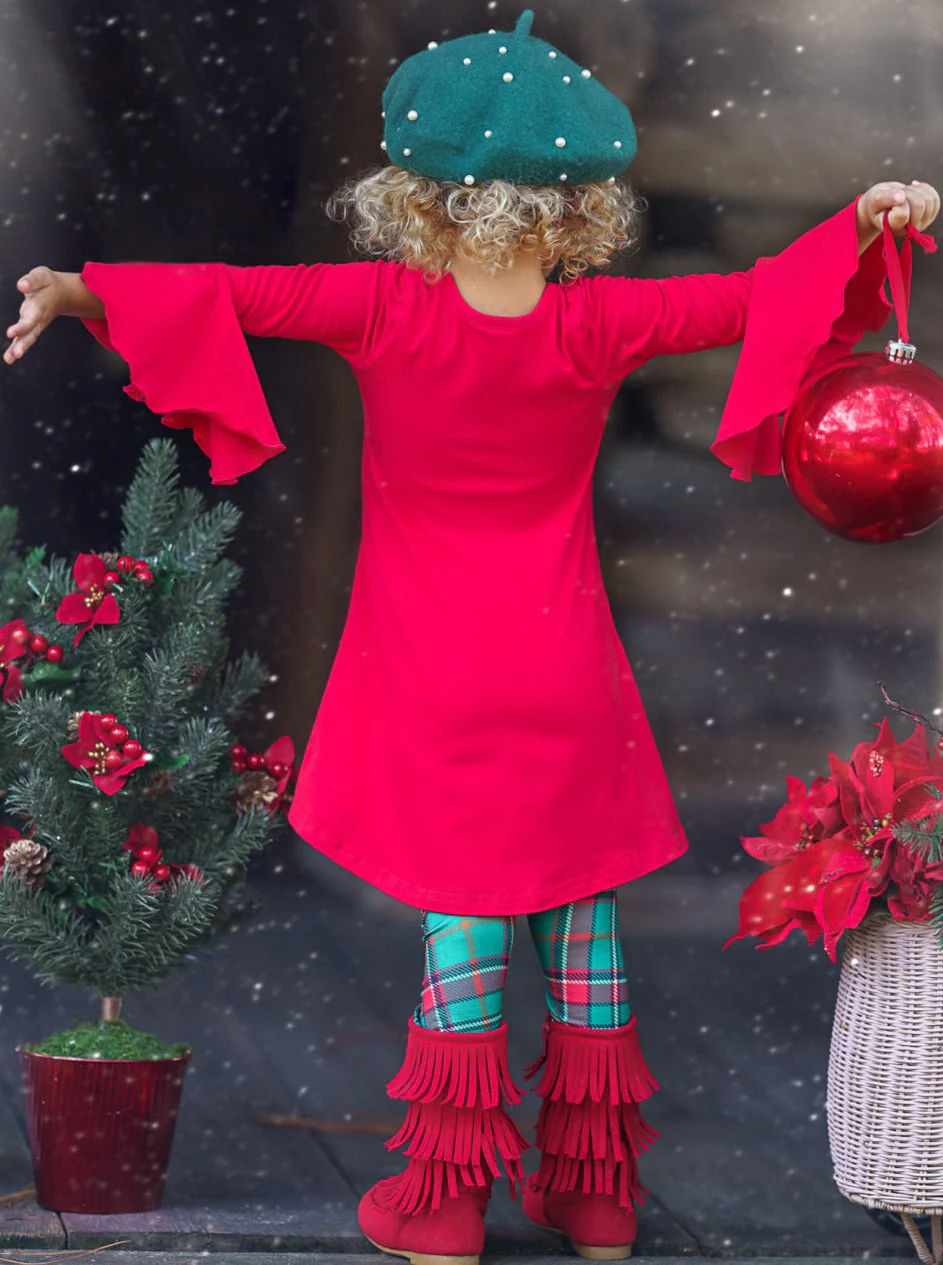 Christmas Spirit Hi-Lo Tunic And Legging Set - Image 5