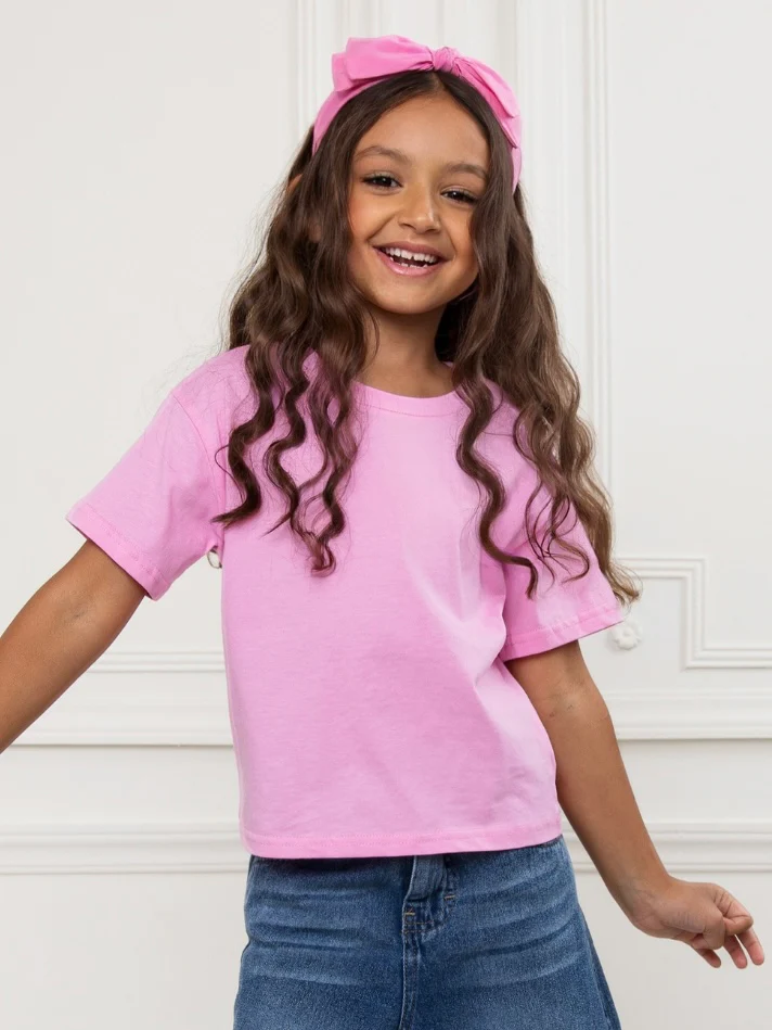 Classic Everyday Pink Tee - Image 4